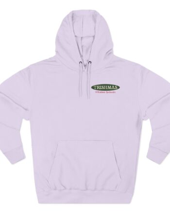 Just Trish Three-Panel Fleece Hoodie