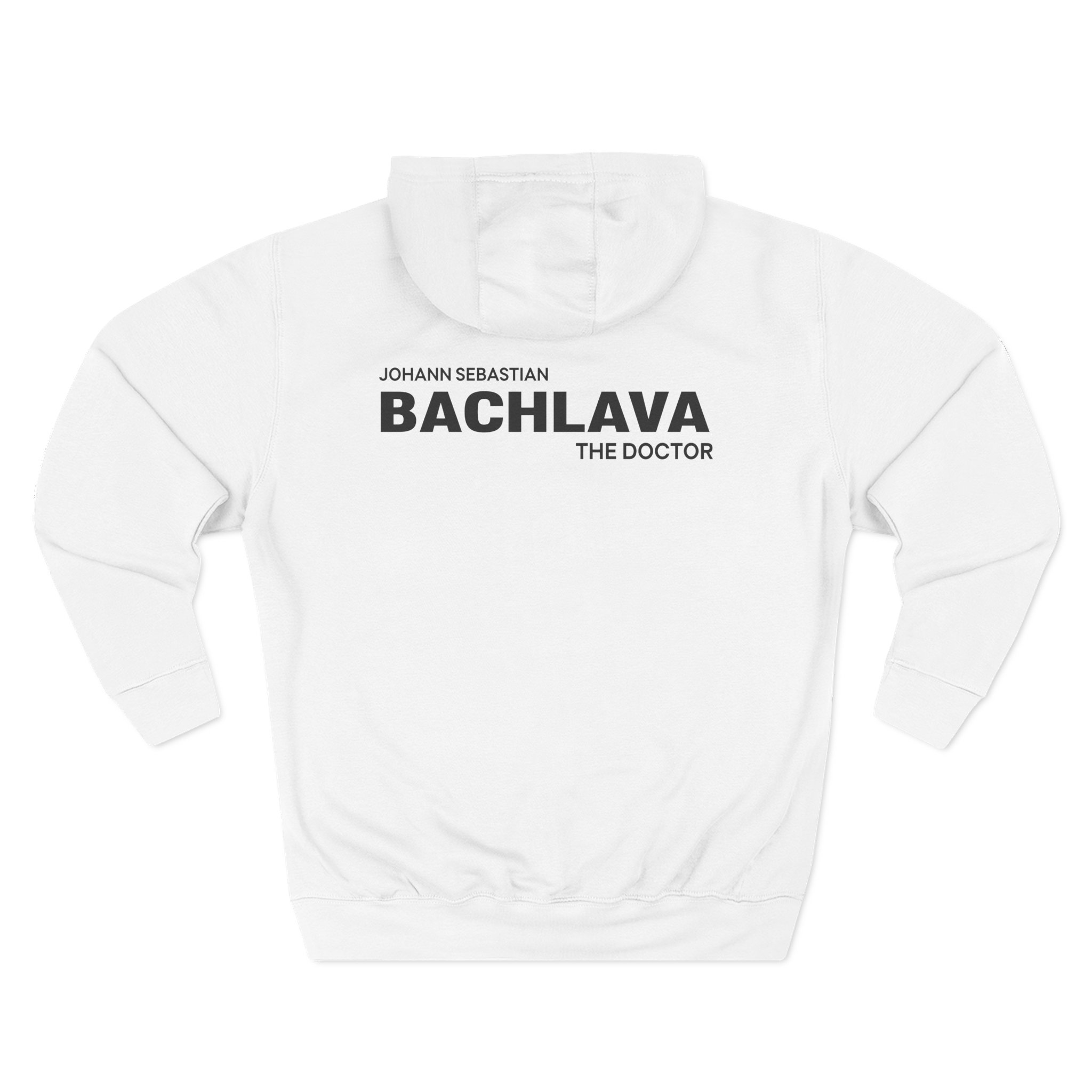 Action Bronson Johann Sebastian Bachlava the Doctor Three-Panel Fleece Hoodie