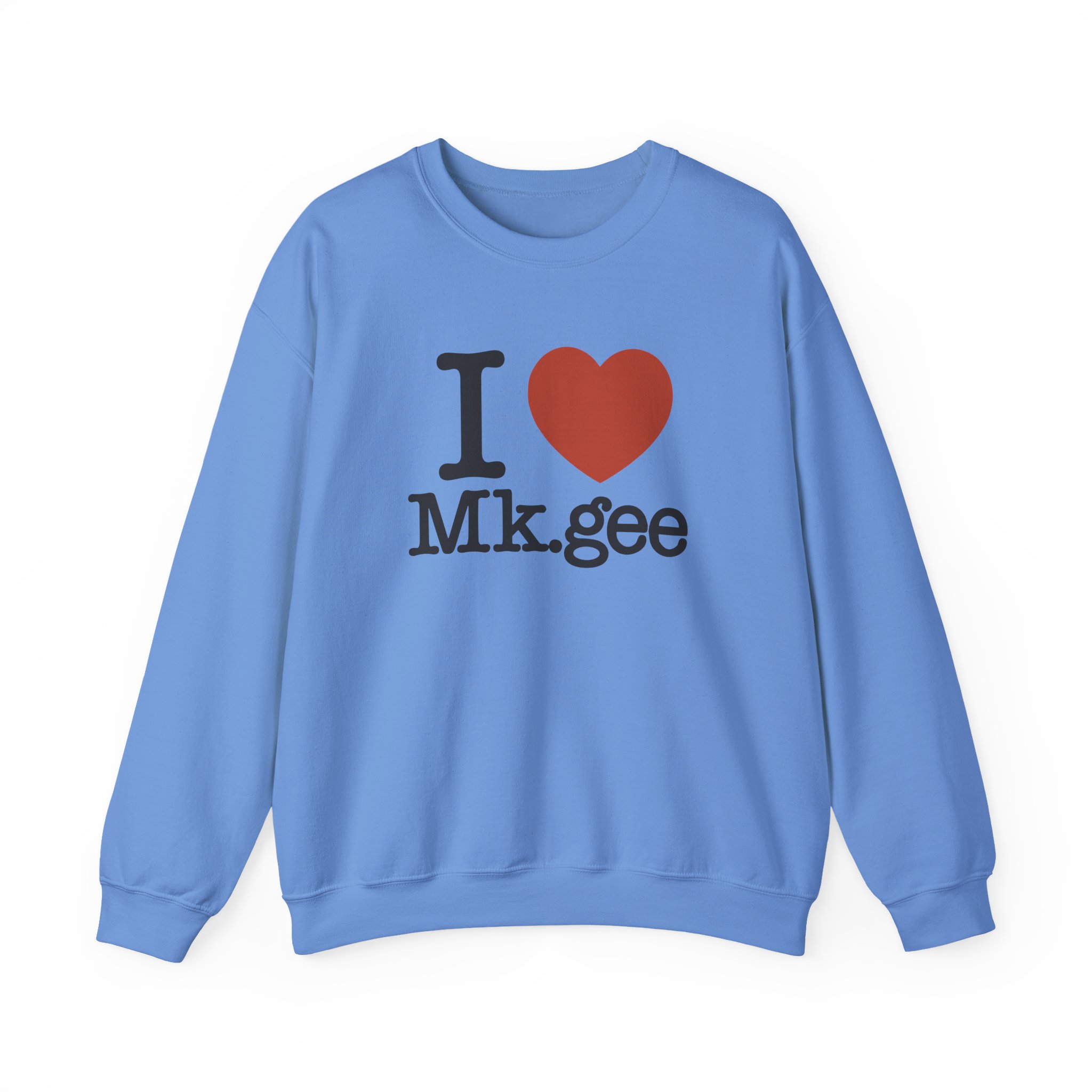Mkgee I Love Unisex Heavy Blendâ„¢ Crewneck Sweatshirt