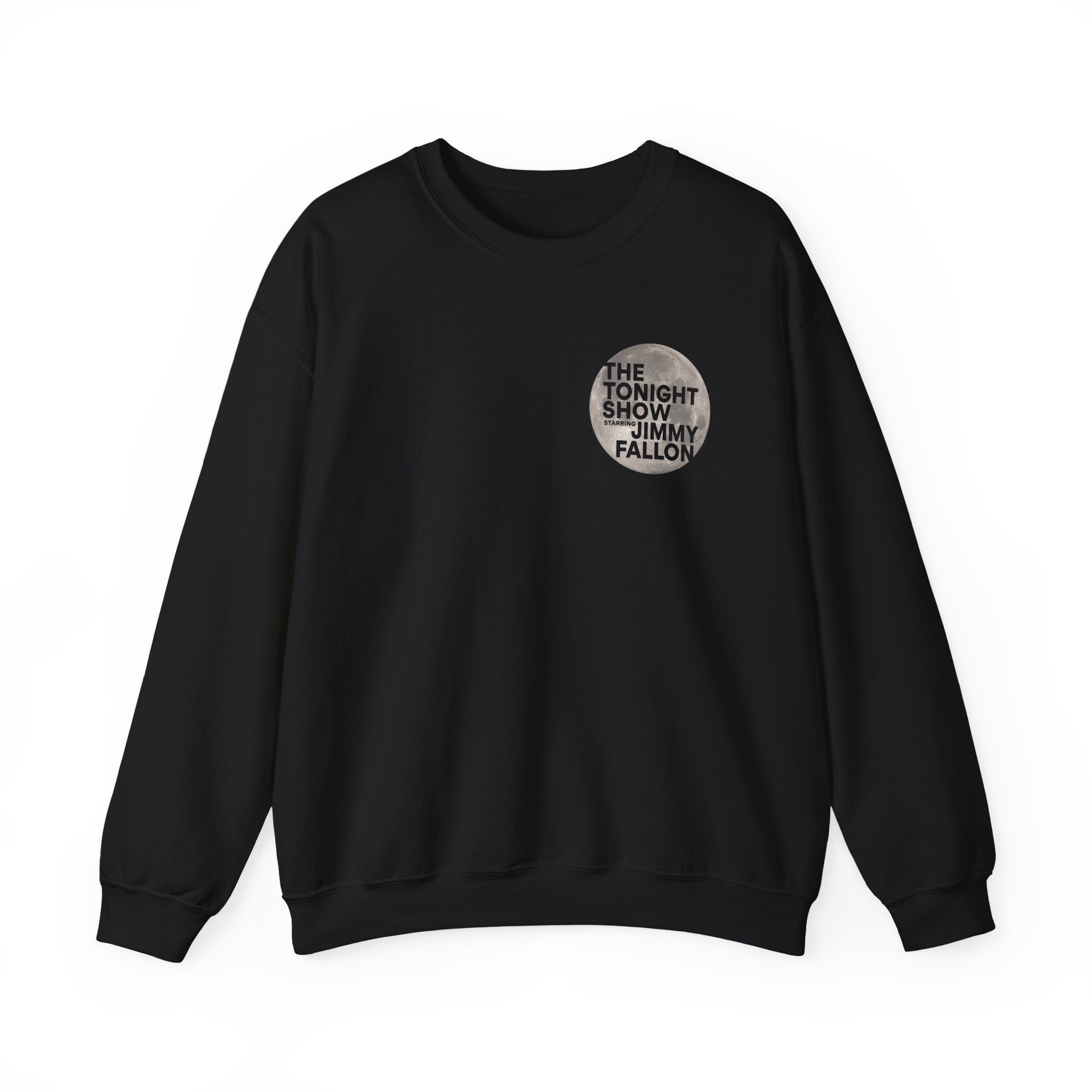 Jimmy Fallon Tonight Show Moon Logo Unisex Heavy Blendâ„¢ Crewneck Sweatshirt
