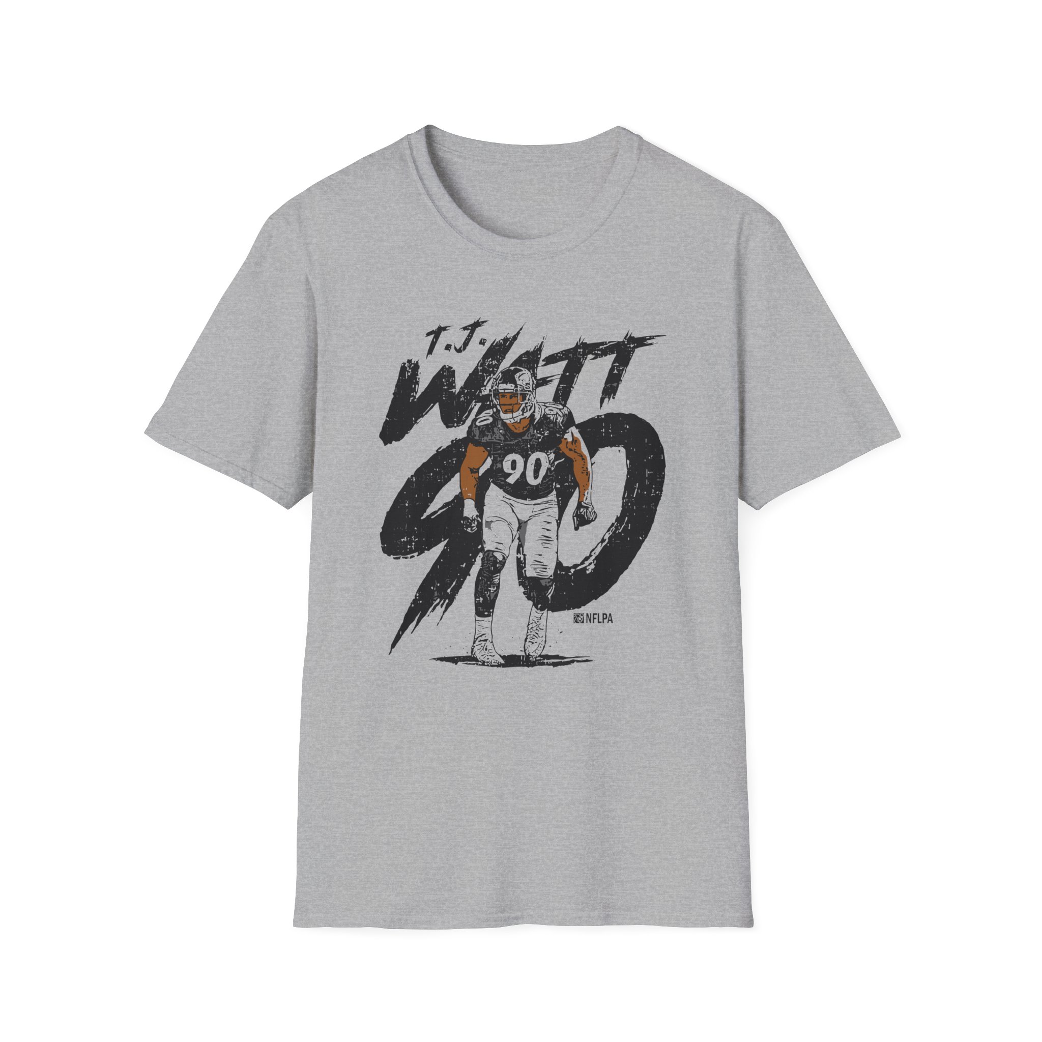 Tj Watt Rough Unisex Softstyle T-Shirt