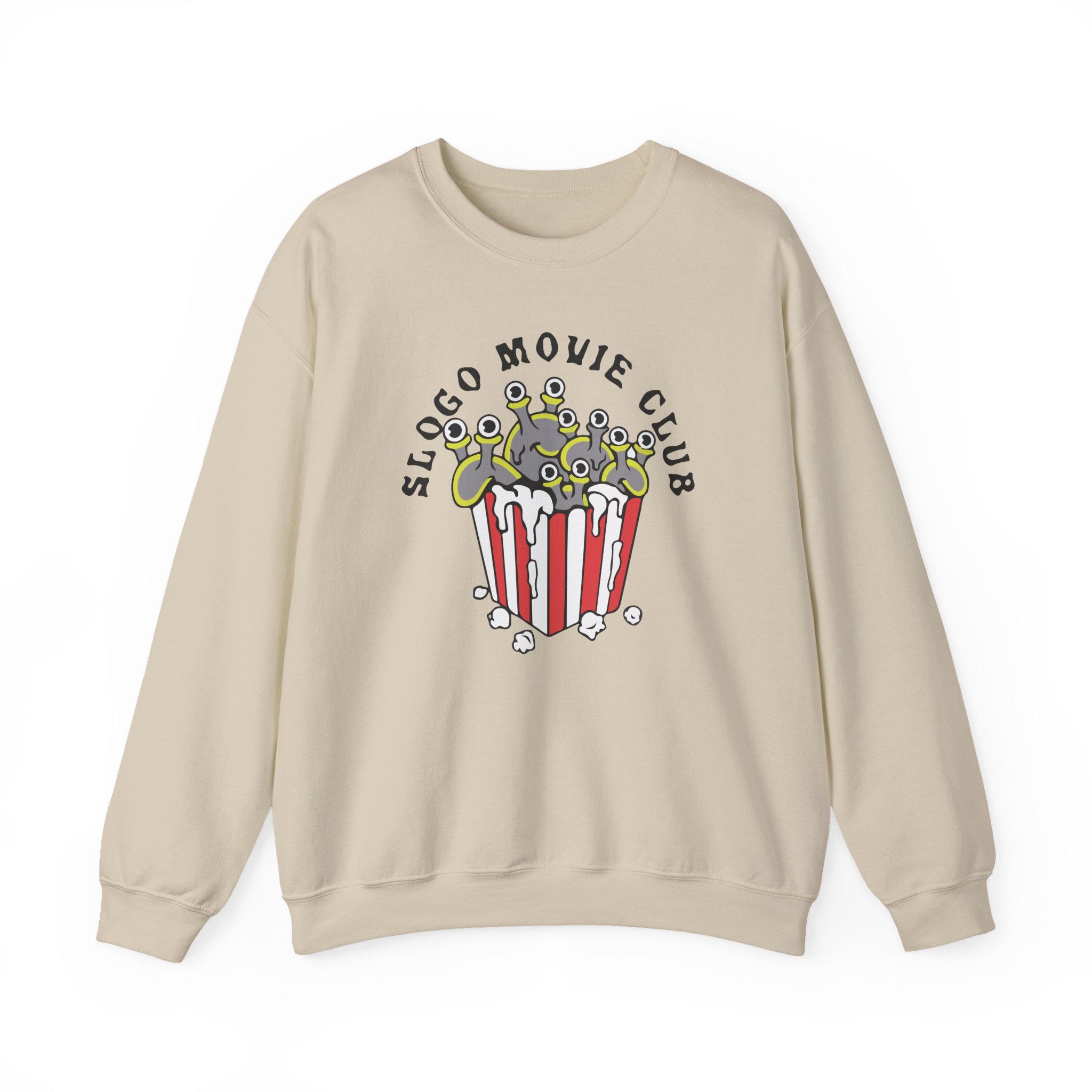 Slogoman Movie Club Unisex Heavy Blendâ„¢ Crewneck Sweatshirt