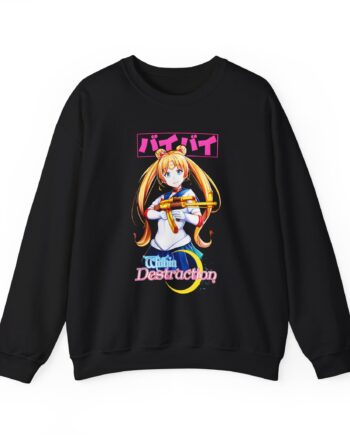Within Destruction Sailor Moon Unisex Heavy Blend Crewneck Sweatshirt