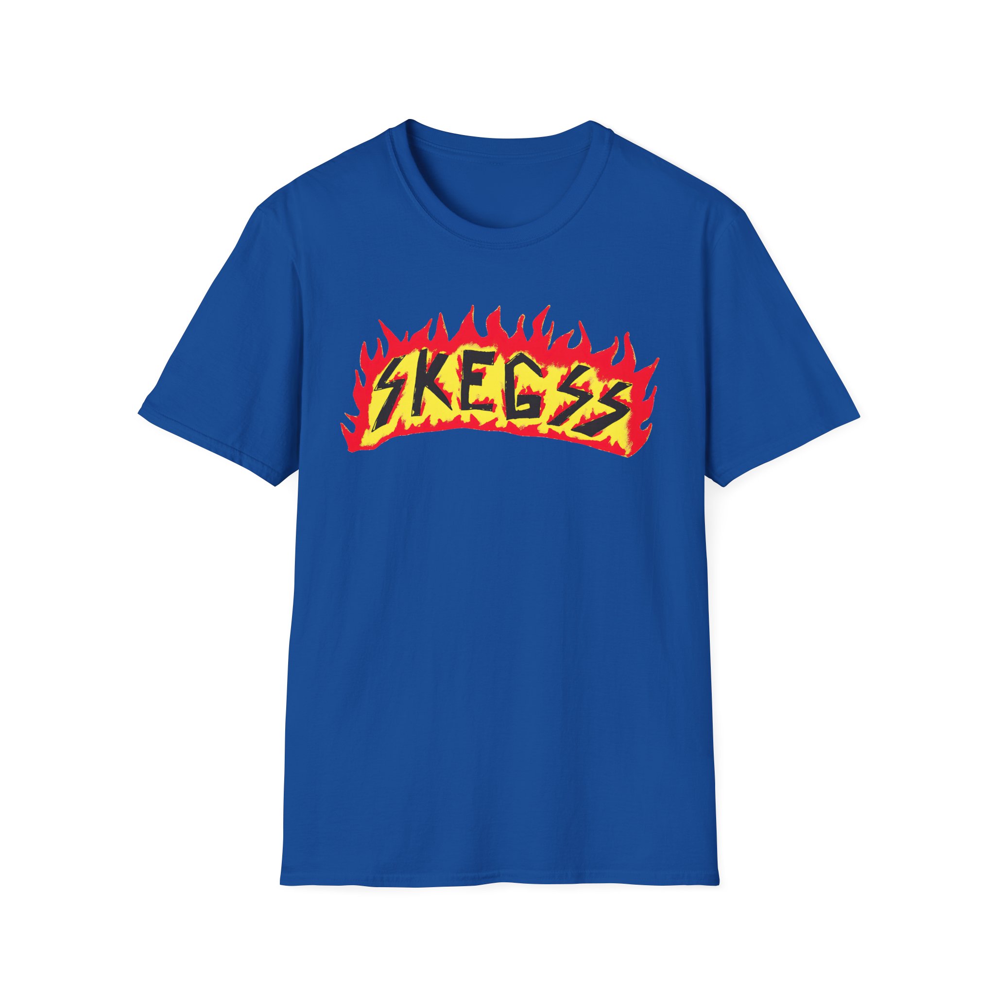 Skegss Flame Logo Unisex Softstyle T-Shirt