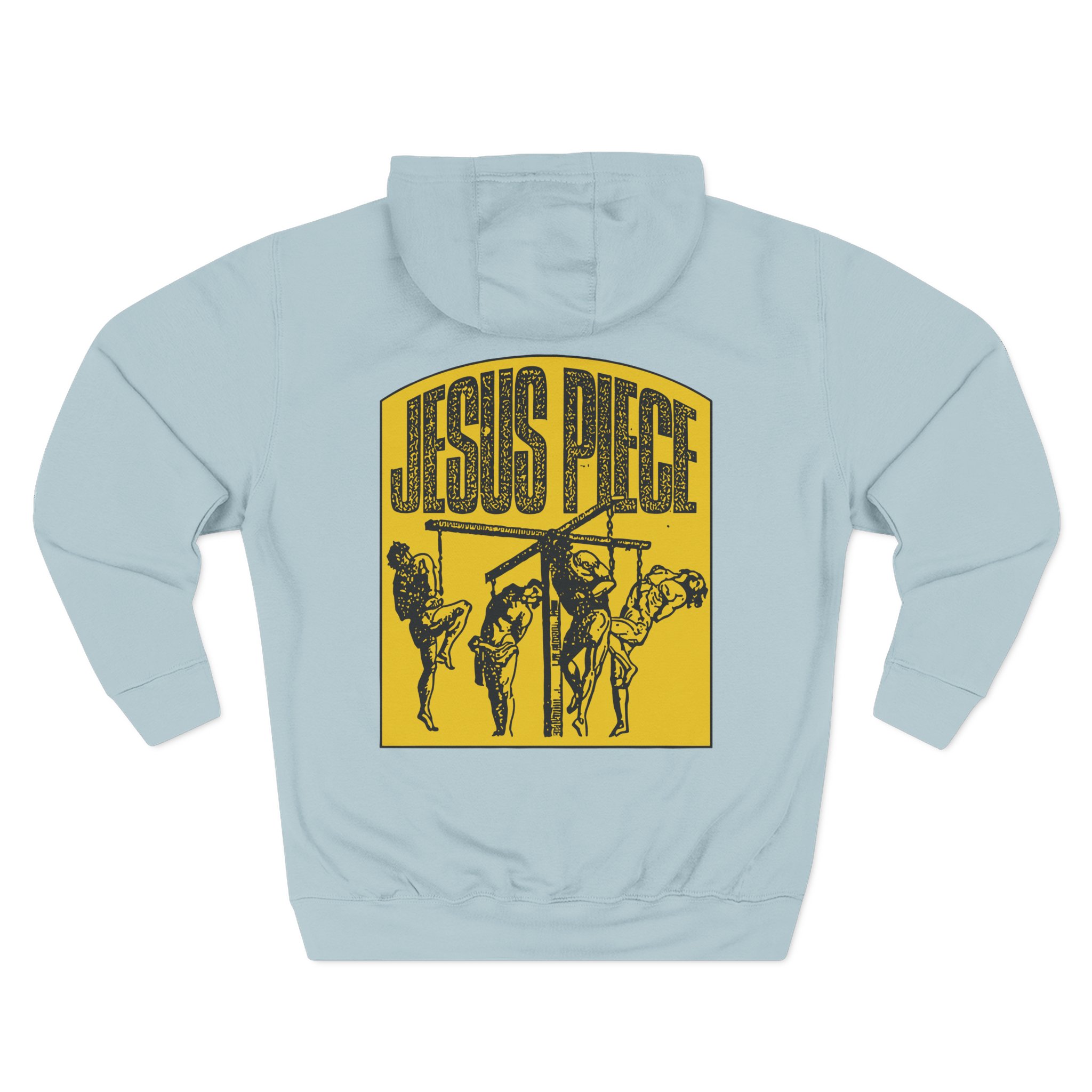 Jesus Piece Tortured Three-Panel Fleece Hoodie