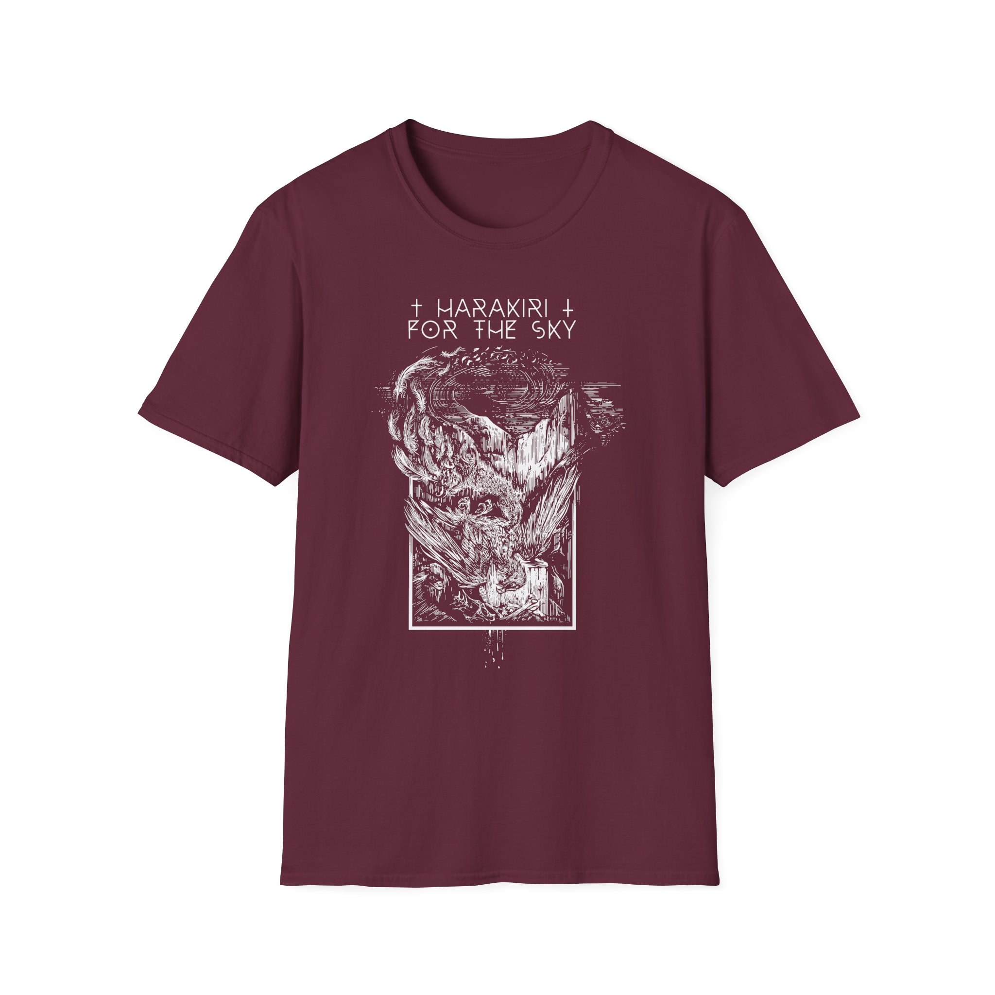 Harakiri for the Sky Dead Vulture Unisex Softstyle T-Shirt