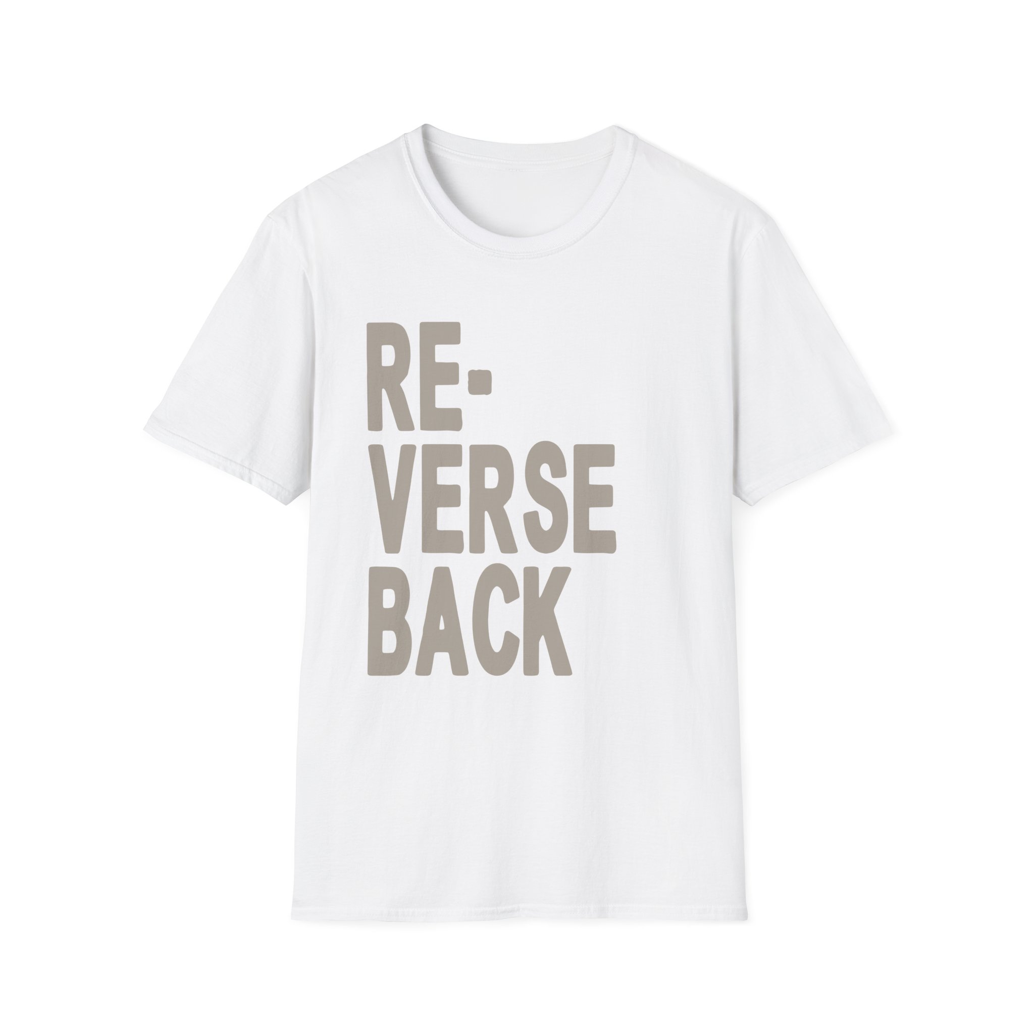 Armchair Expert Reverse Back Unisex Softstyle T-Shirt