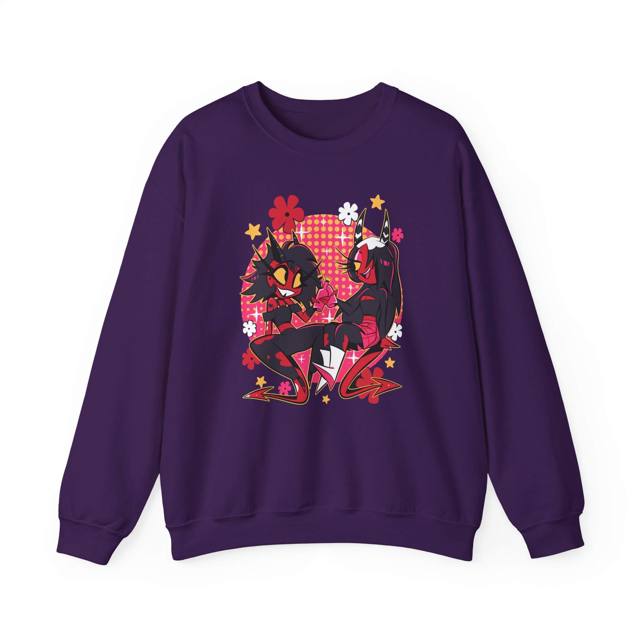 Vivziepop Hells Belles Unisex Heavy Blendâ„¢ Crewneck Sweatshirt