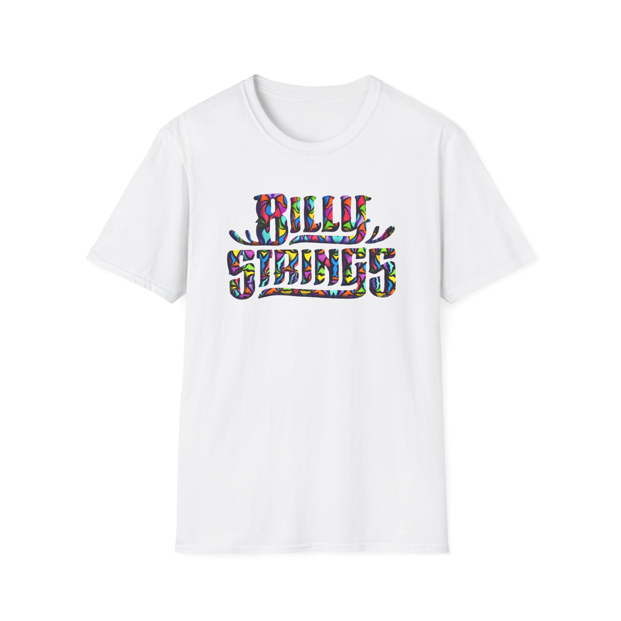 Billy Strings Colorful Classic Logo Unisex Softstyle T-Shirt