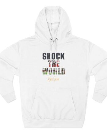 Ryan Garcia shock the world Three-Panel Fleece Hoodie