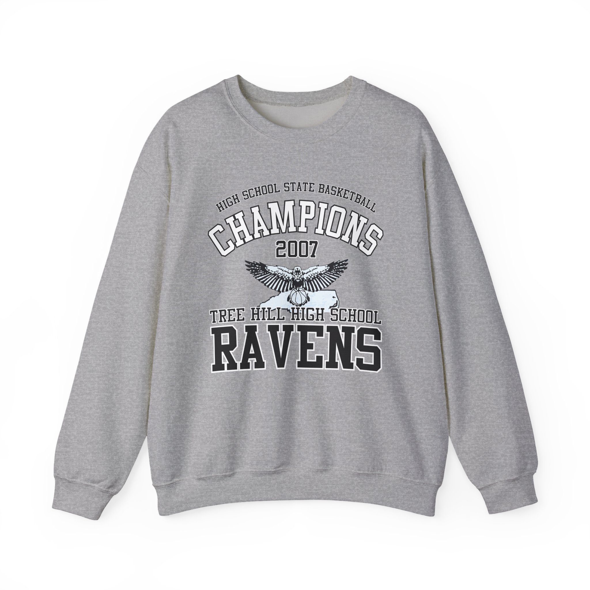 Tree Hill Ravens High School Champions One Tree Hill Unisex Heavy Blend Crewneck Sweatshirt