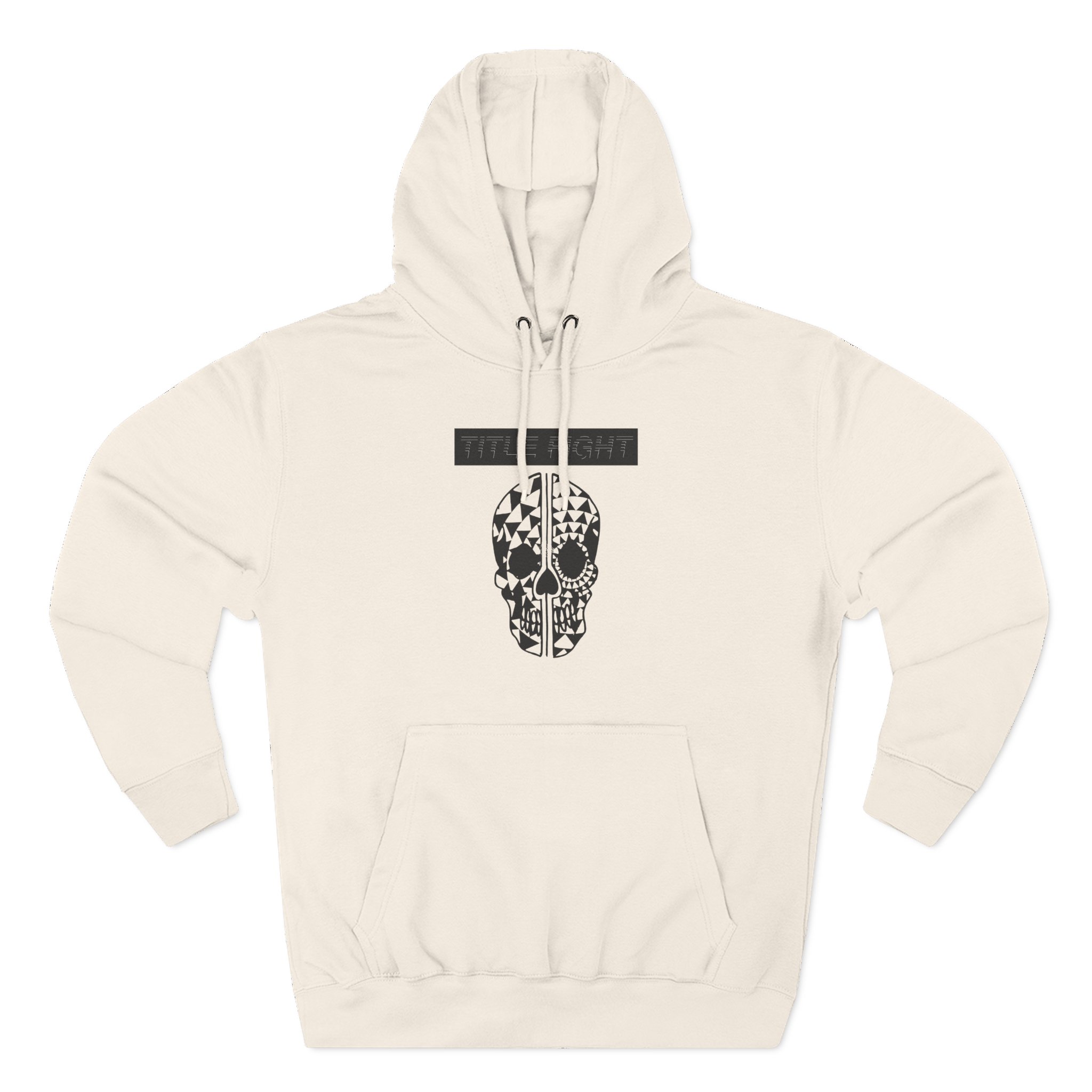 Title Fight Split Skull Three-Panel Fleece Hoodie