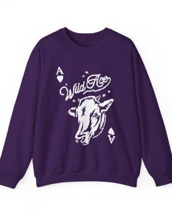 Kallmekris Wild Ace Knit Unisex Heavy Blend™ Crewneck Sweatshirt