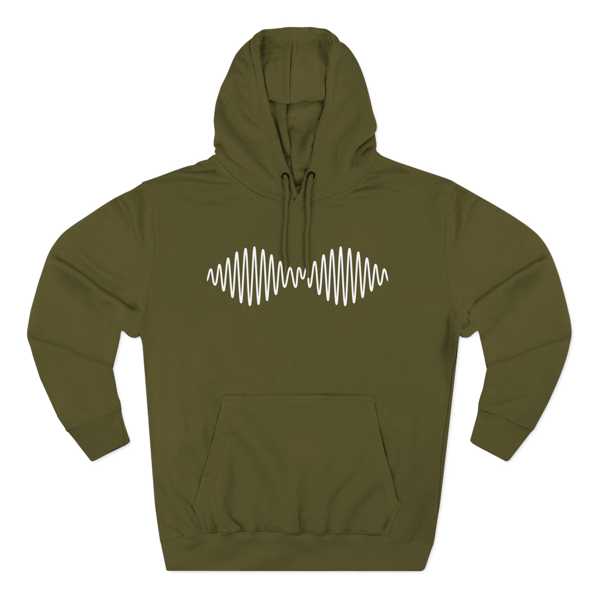 Arctic Monkeys Oscilloscope Logo Three-Panel Fleece Hoodie