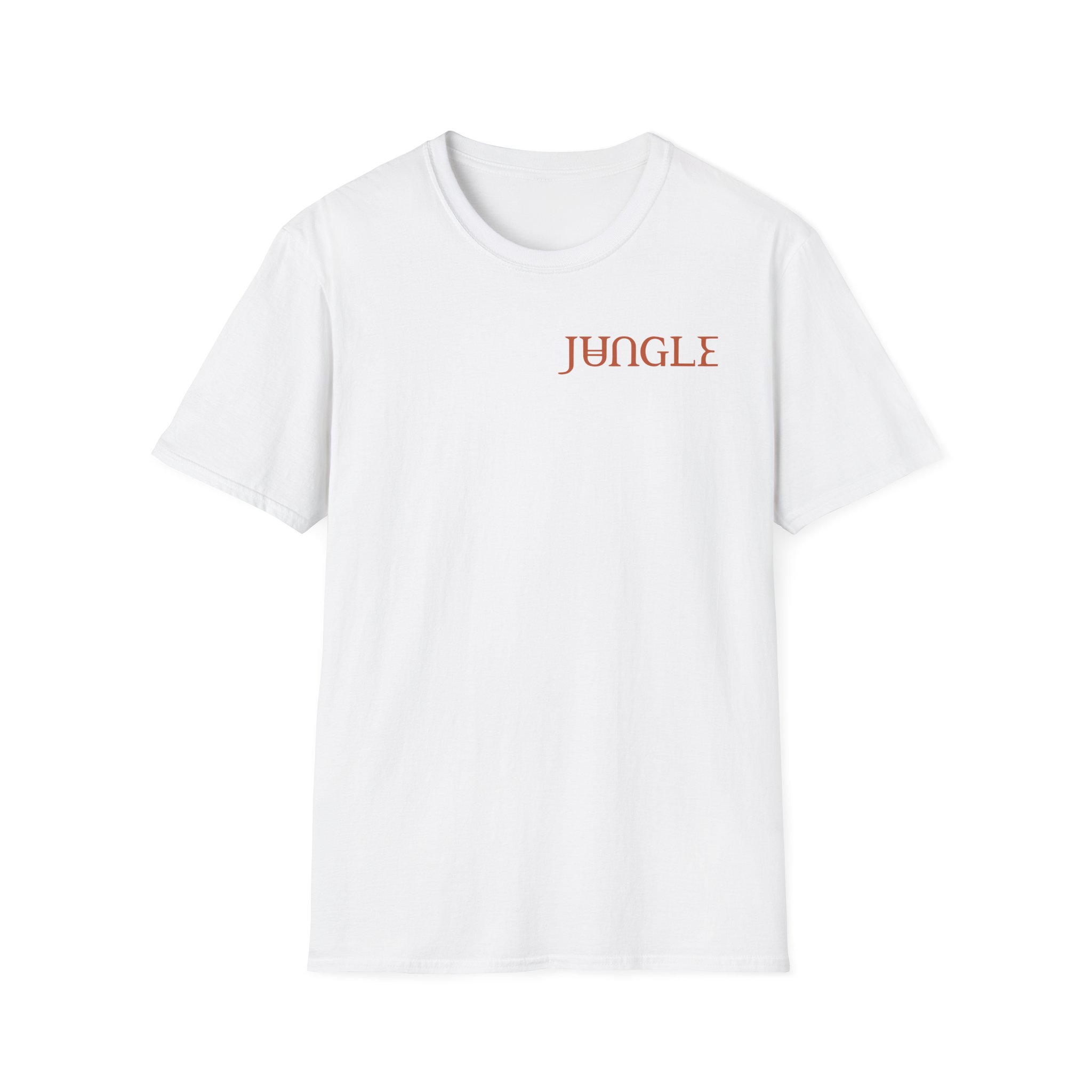 Jungle Volcano Art Unisex Softstyle T-Shirt