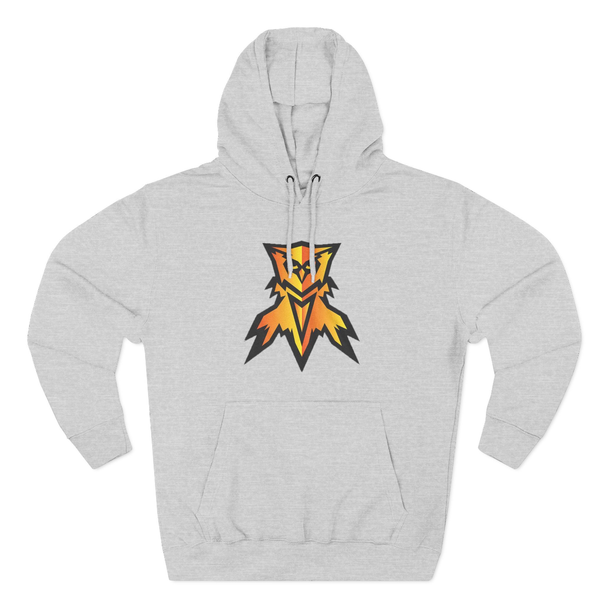 Heelmike Three-Panel Fleece Hoodie