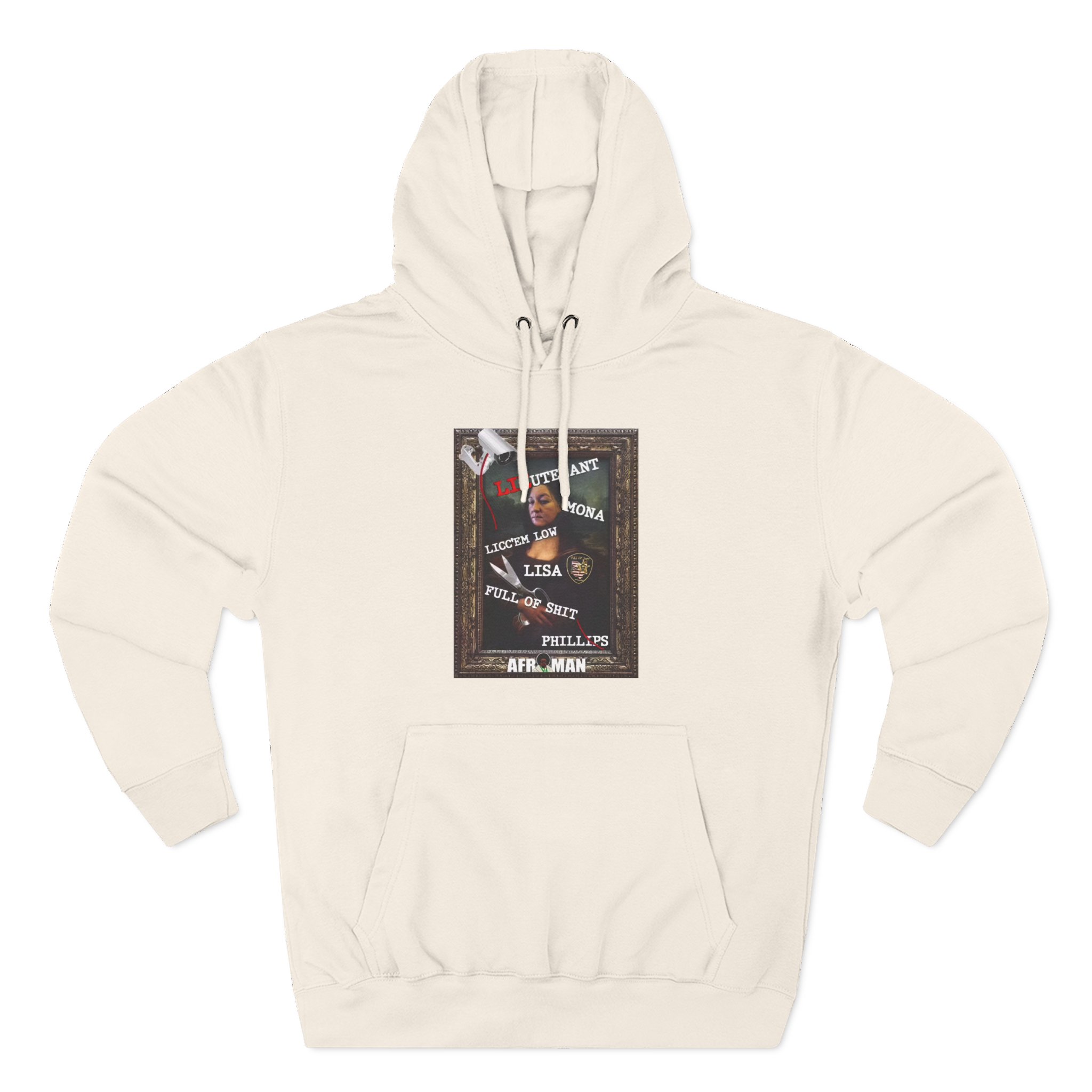 Afroman Lt Licc’em Low Lisa Full of Shit Phillips Three-Panel Fleece Hoodie