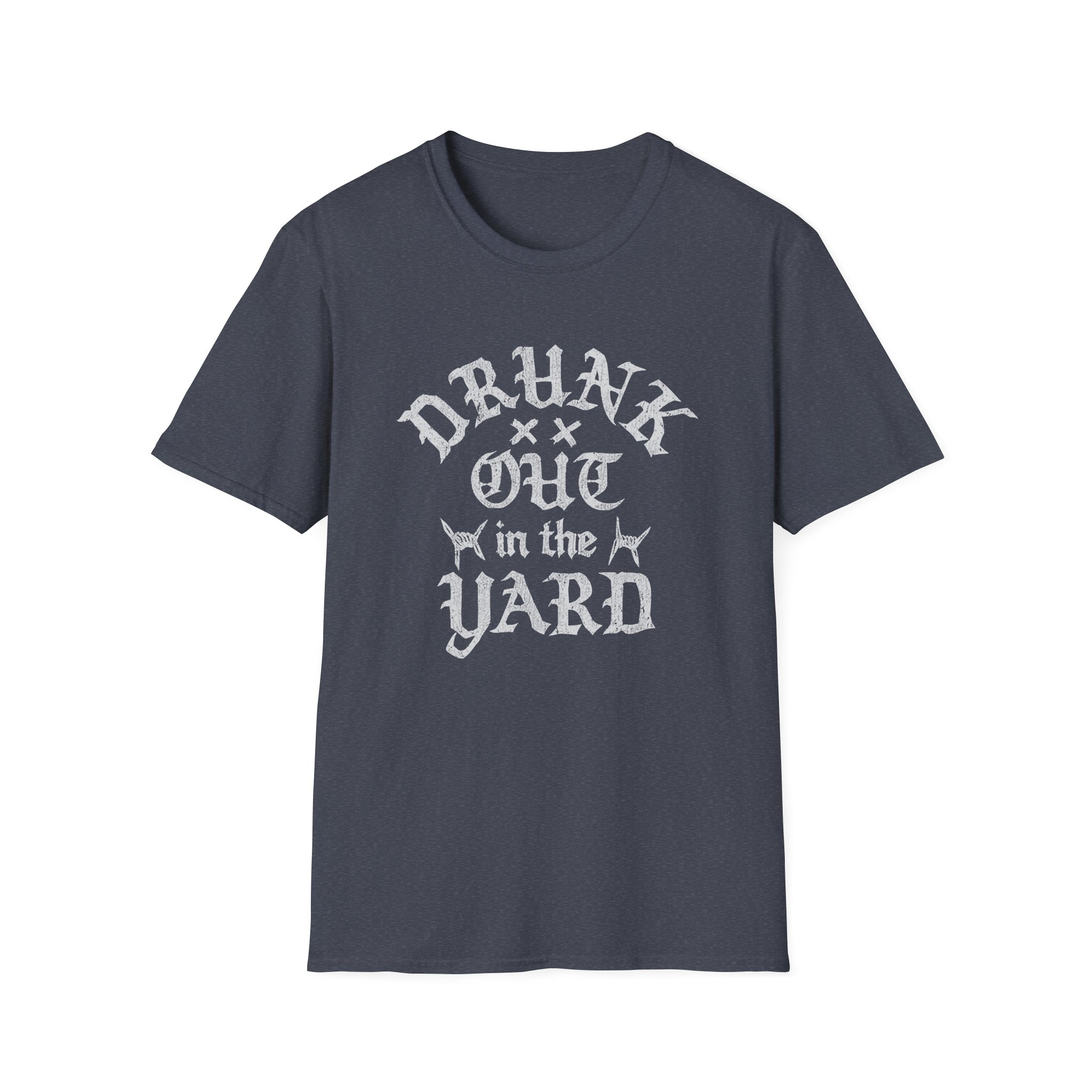 Hardy Drunk Out in the Yard Unisex Softstyle T-Shirt