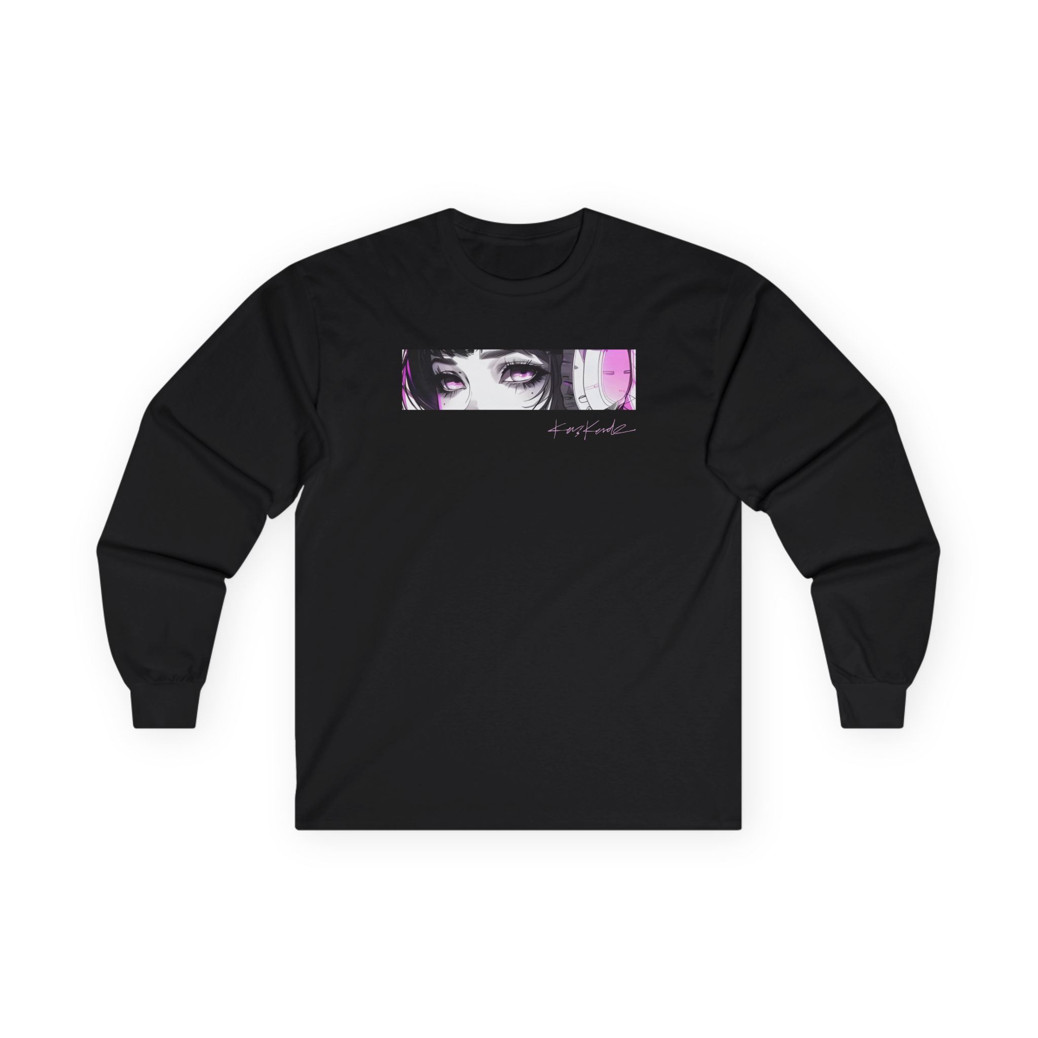 Kaskade Anime Eyes Unisex Ultra Cotton Long Sleeve Tee