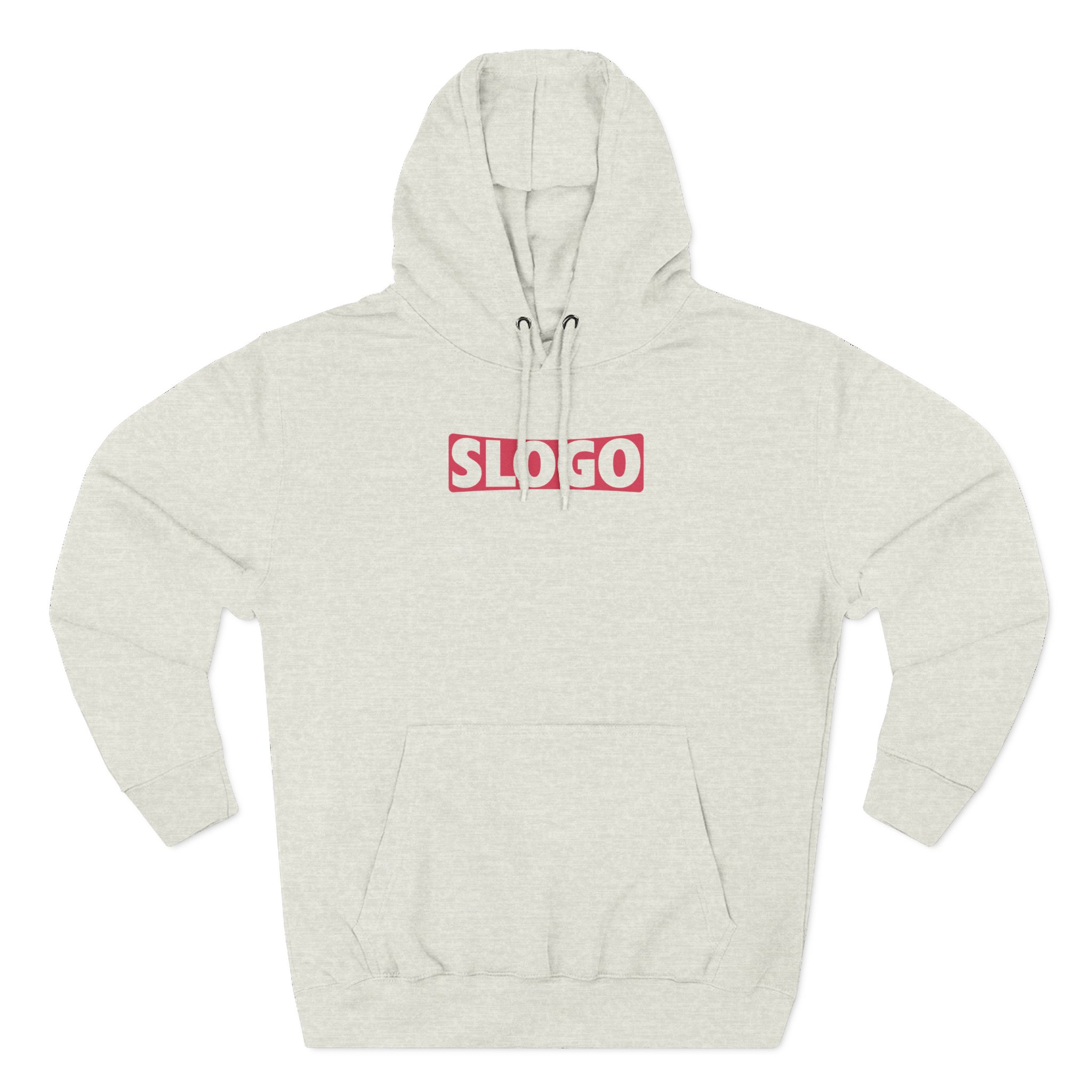 Slogoman Three-Panel Fleece Hoodie