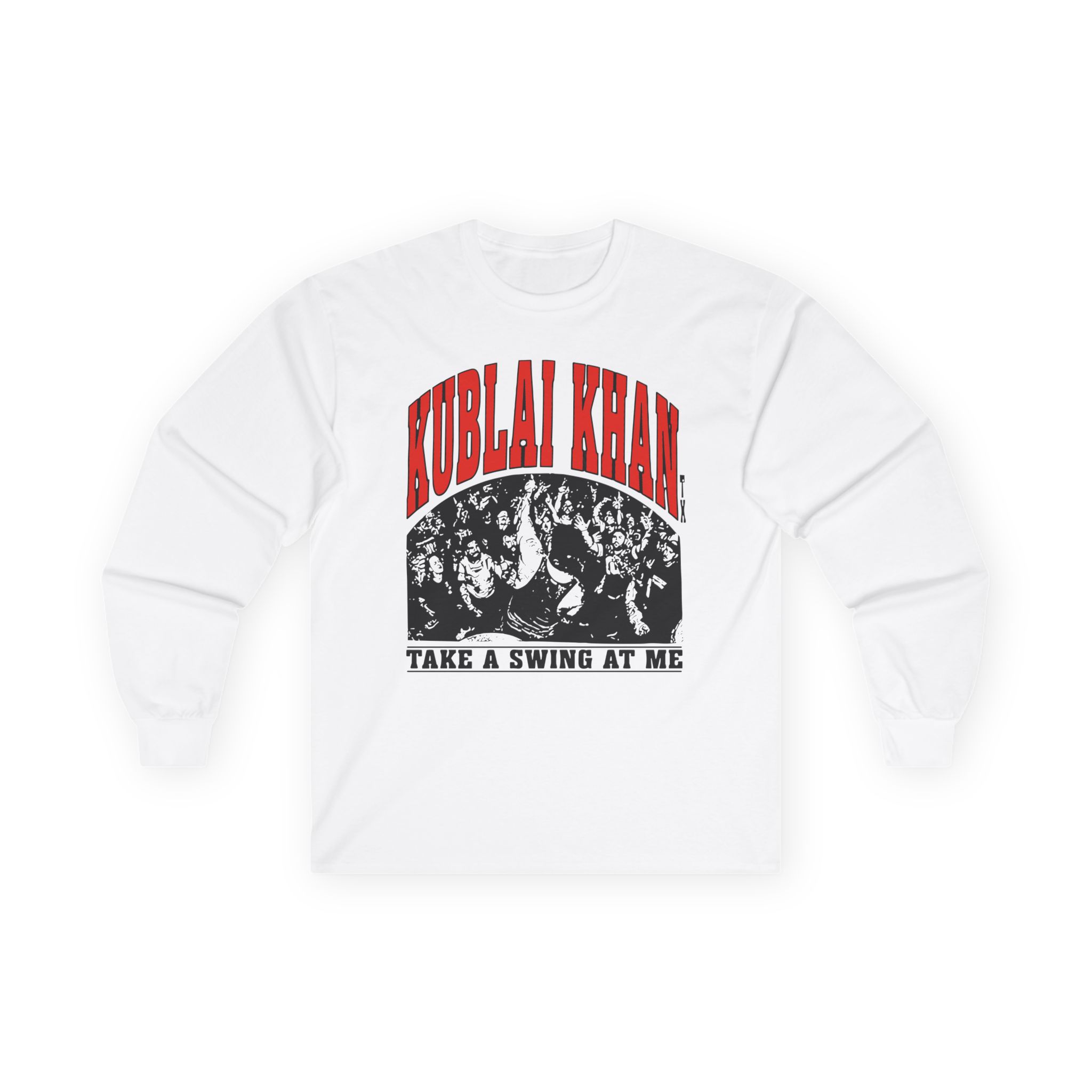 Kublai Khan - Take a Swing at Me Unisex Ultra Cotton Long Sleeve Tee