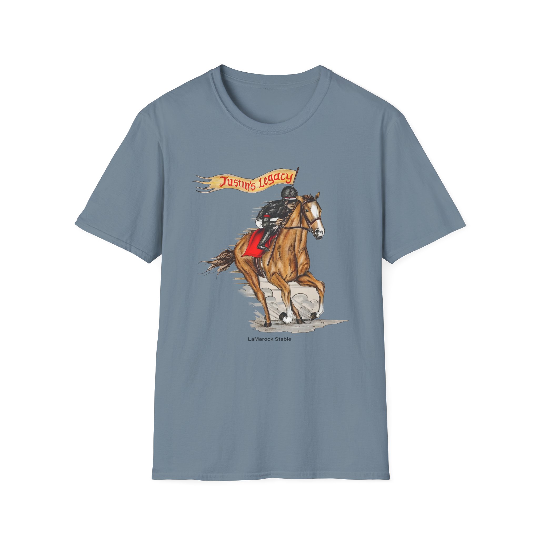 Arcangel Justin's Legacy Lamarock Stable Unisex Softstyle T-Shirt