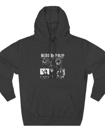 Bathory Three-panel Fleece Hoodie