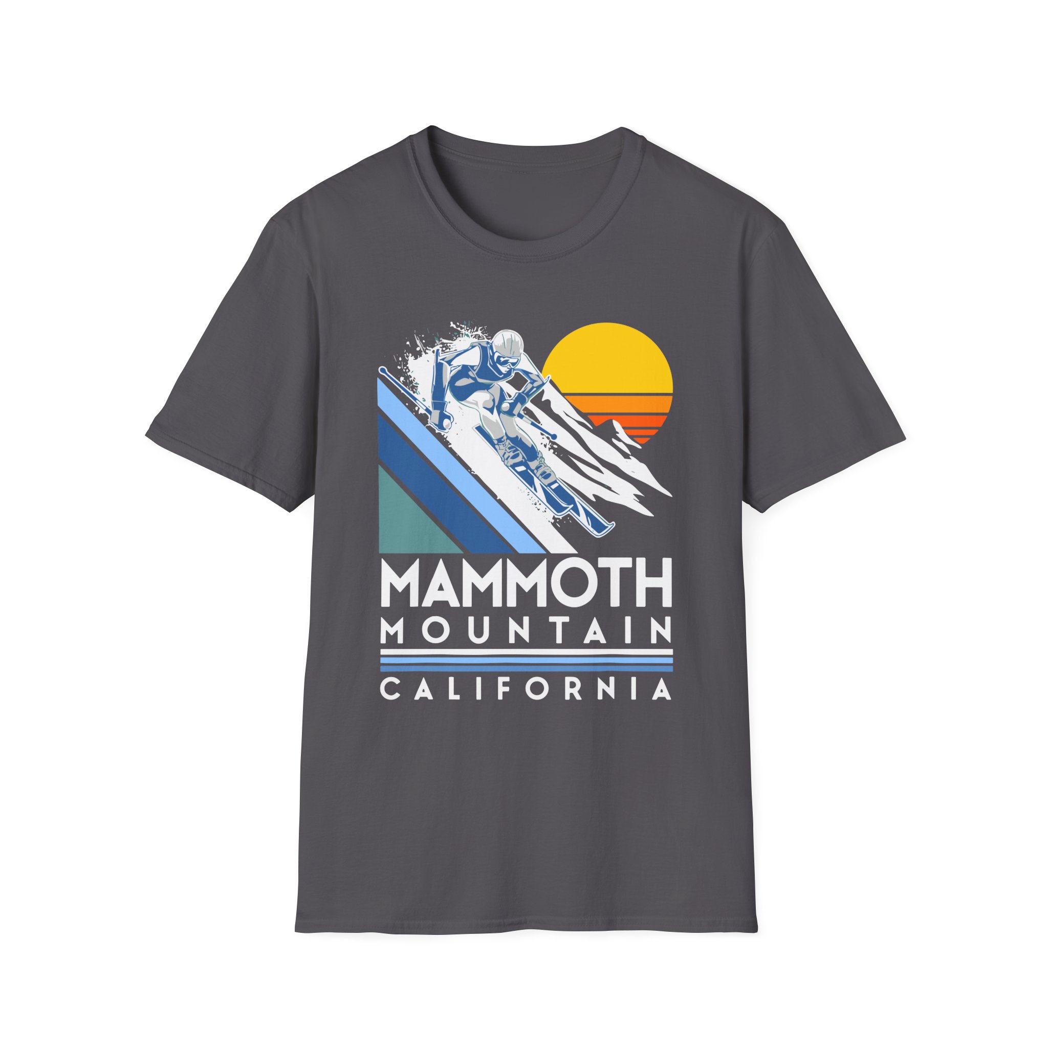 Mammoth Mountain California Unisex Softstyle T-Shirt