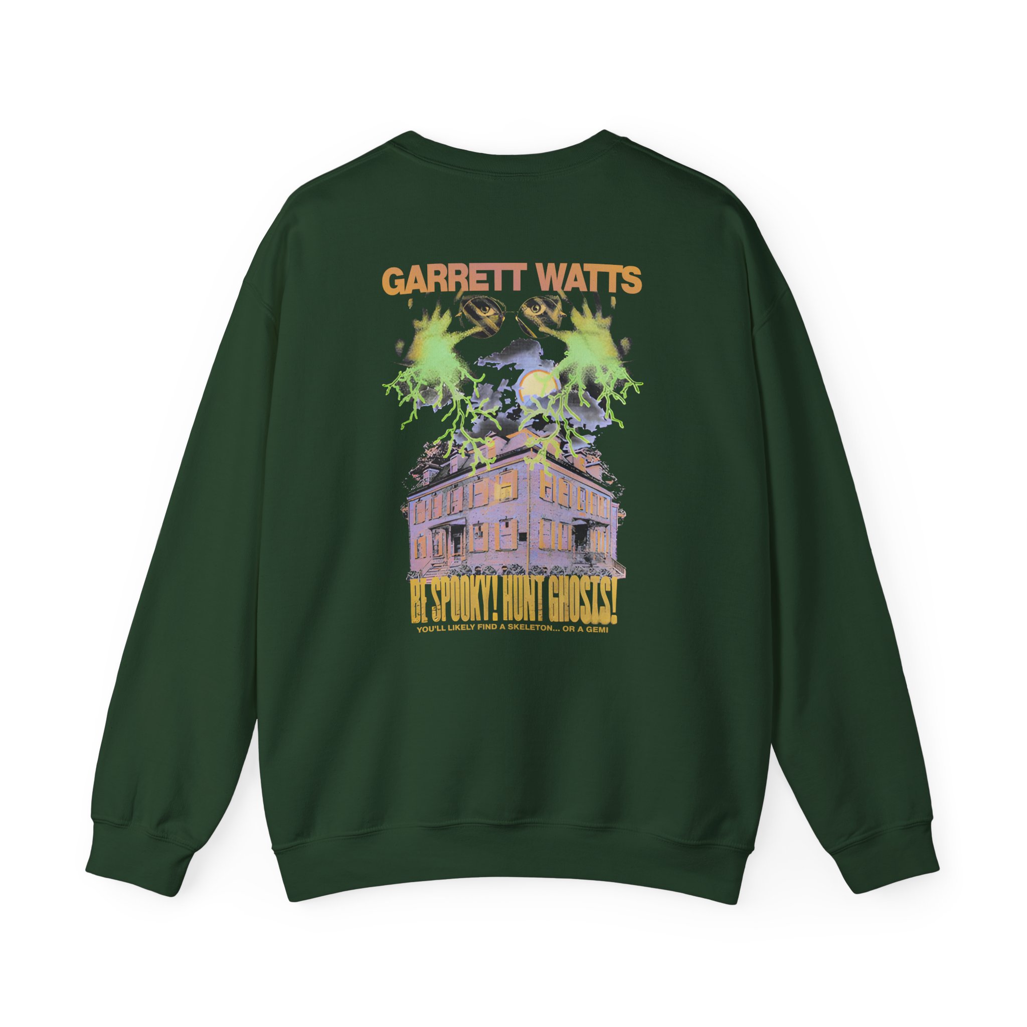 Garrett Watts Haunted Powers Unisex Heavy Blendâ„¢ Crewneck Sweatshirt