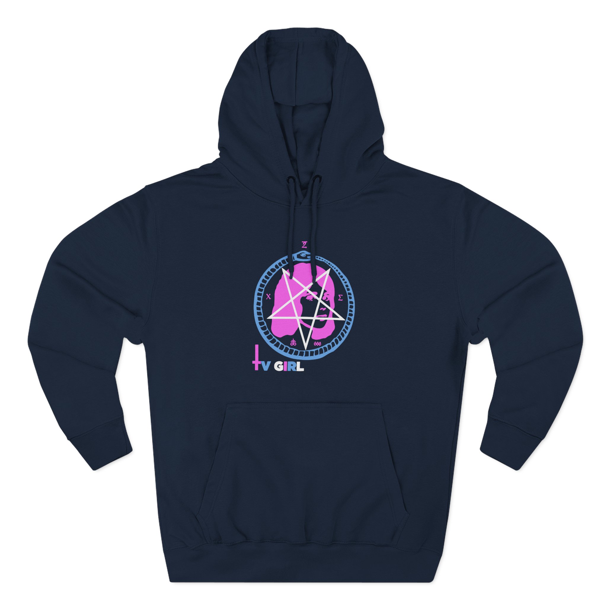 Tv Girl Three-Panel Fleece Hoodie