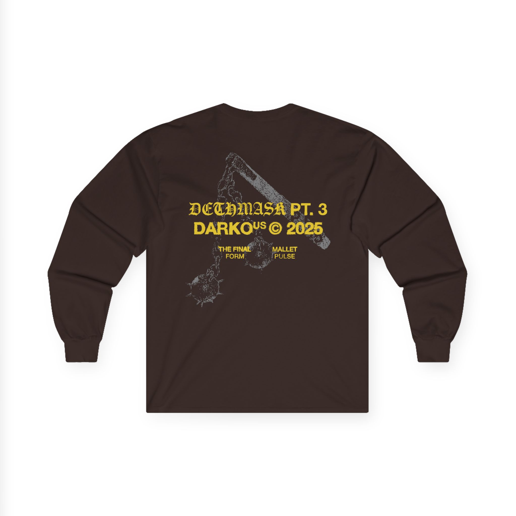 Darko Mallet Hooded Unisex Ultra Cotton Long Sleeve Tee