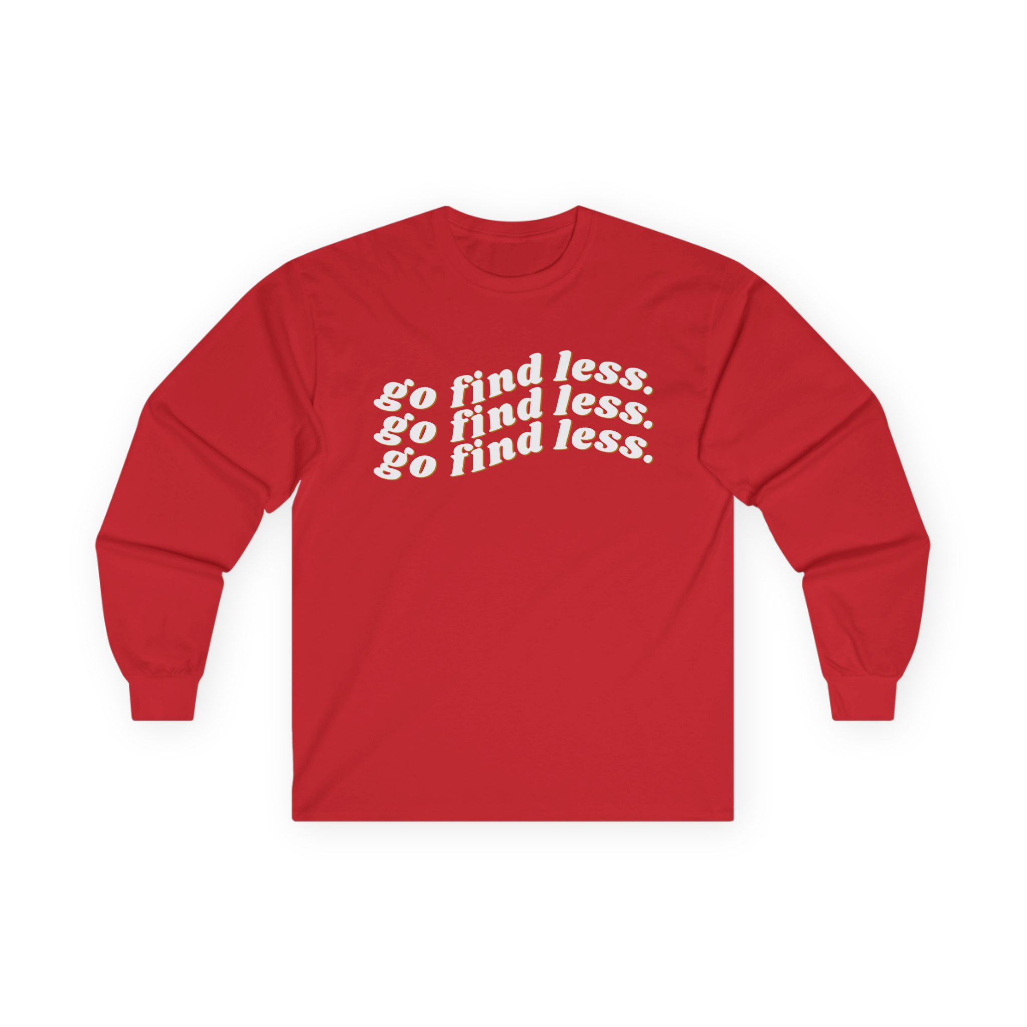 Elyse Myers Go Find Less Unisex Ultra Cotton Long Sleeve Tee