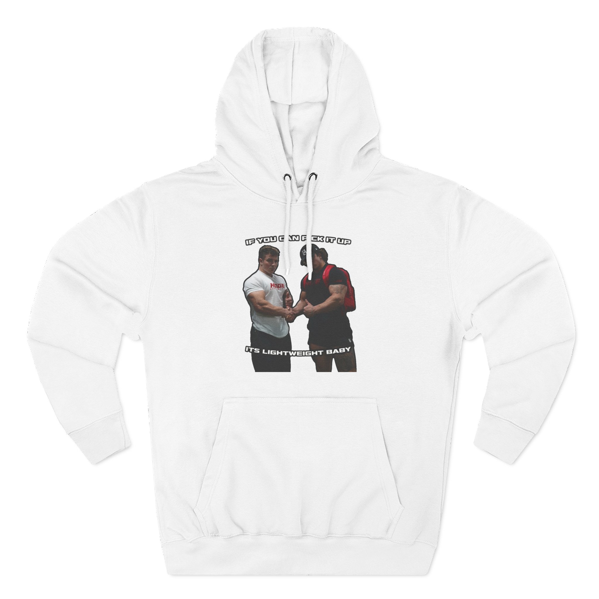 Tren Twins Lightweight Three-Panel Fleece Hoodie