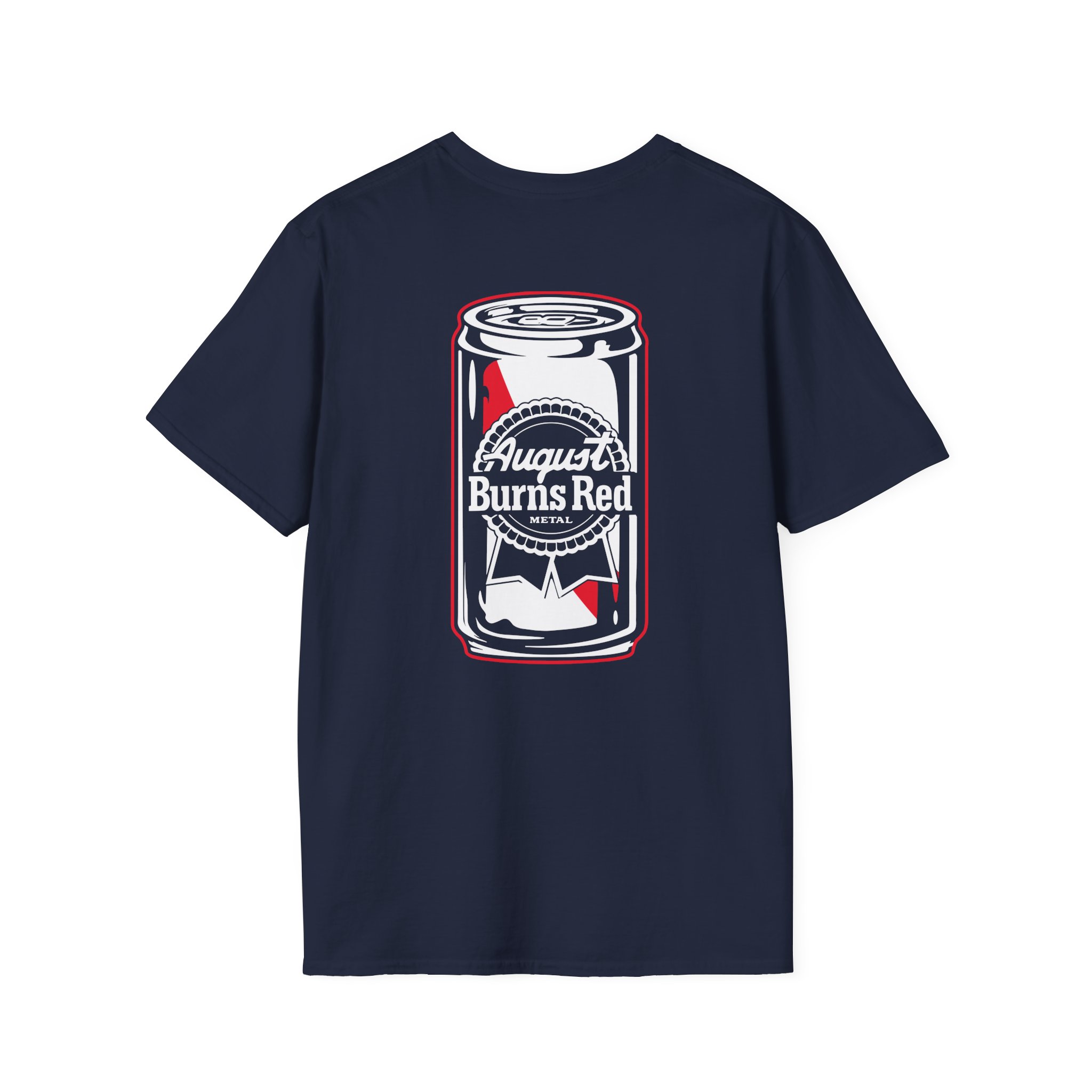 August Burns Red ABR Beer Can Unisex Softstyle T-Shirt