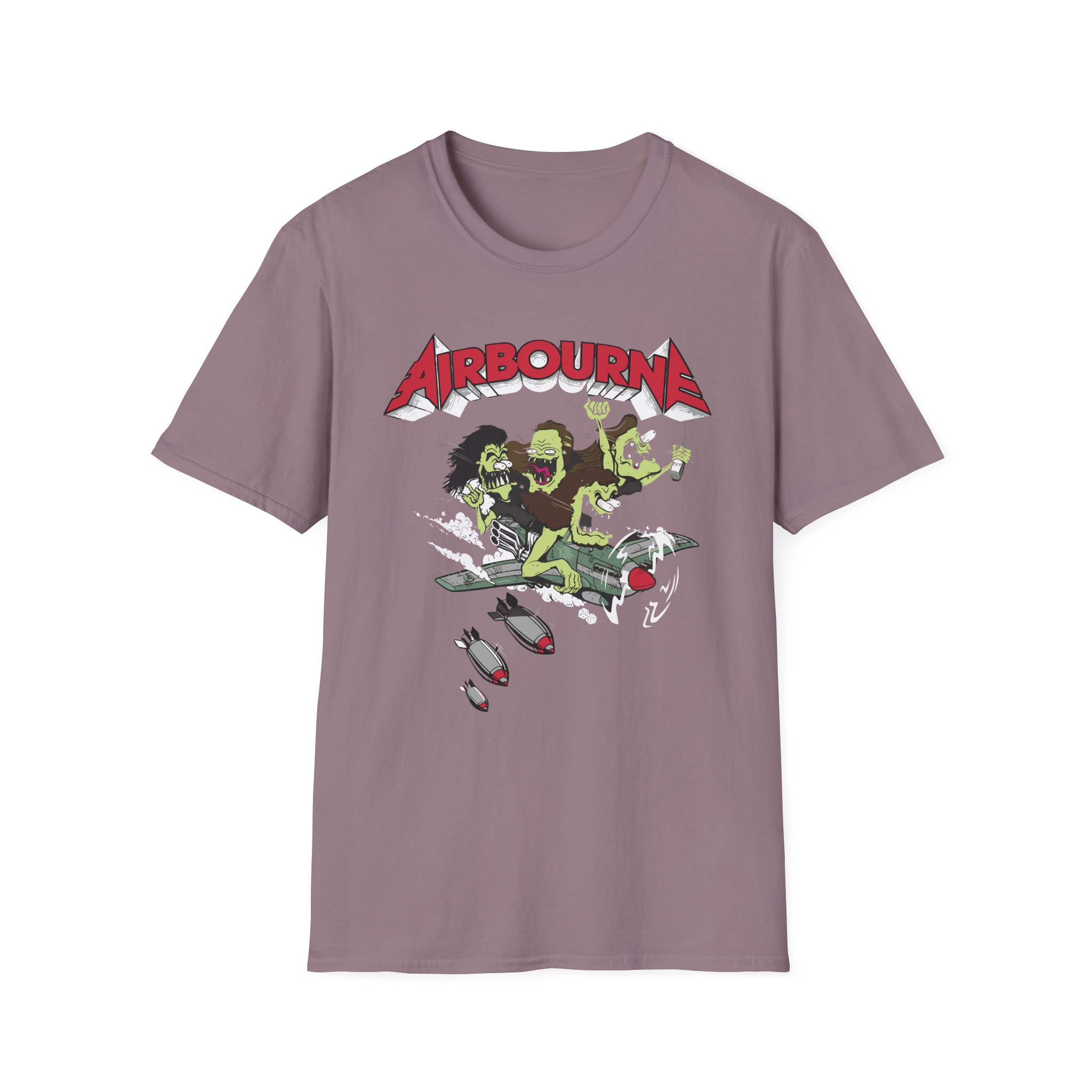 Airbourne - Nitro Herren Unisex Softstyle T-Shirt