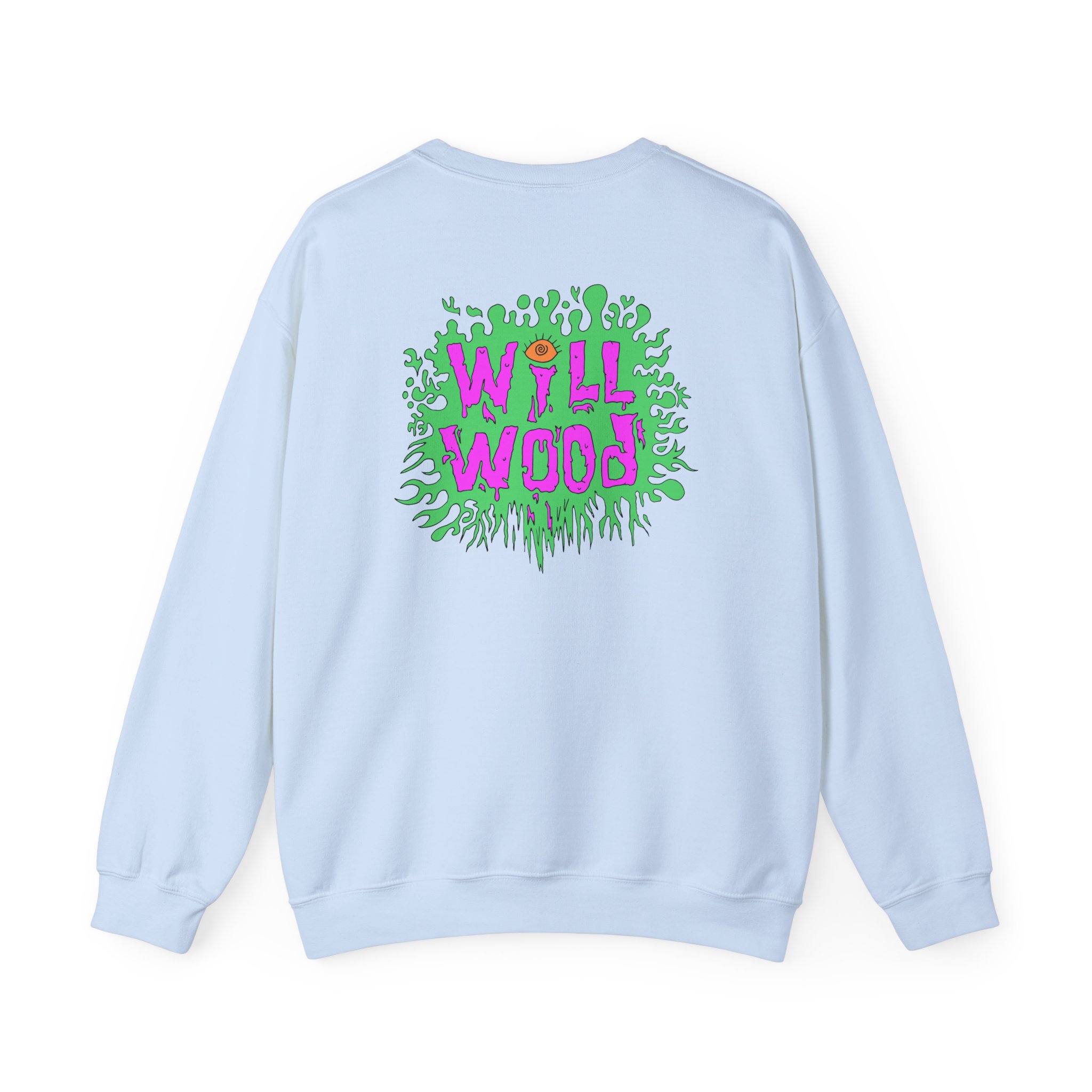 Will Wood Death of the Author Unisex Heavy Blendâ„¢ Crewneck Sweatshirt