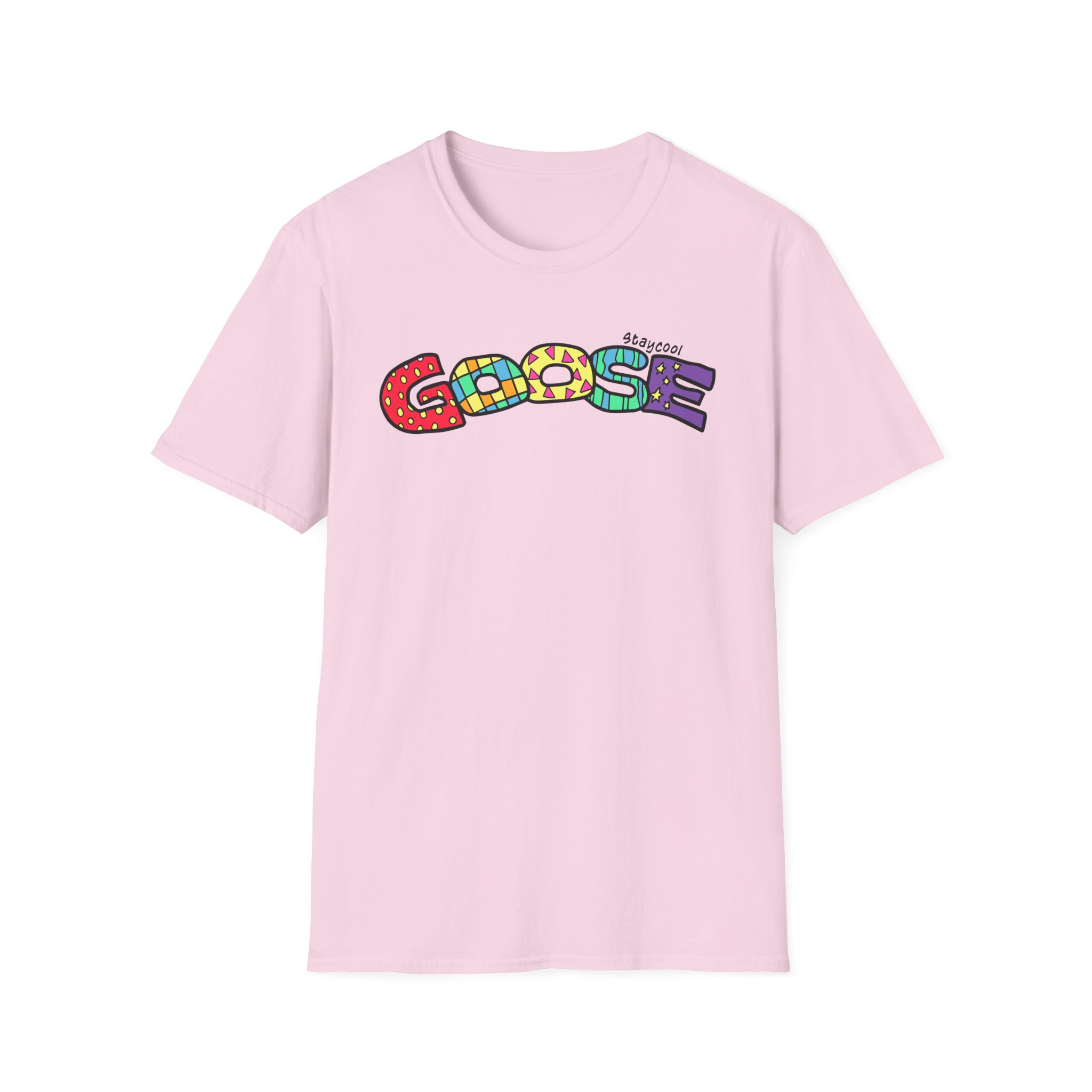 Goose x Staycool Rainbow Unisex Softstyle T-Shirt