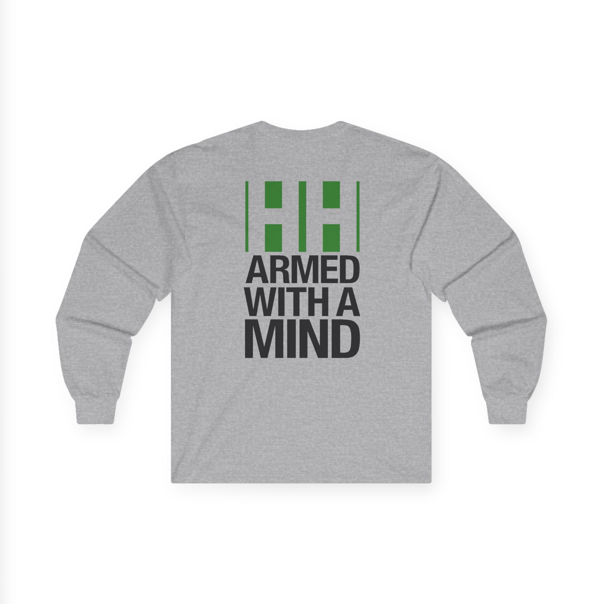 Have Heart Armed With a Mind Unisex Ultra Cotton Long Sleeve Tee