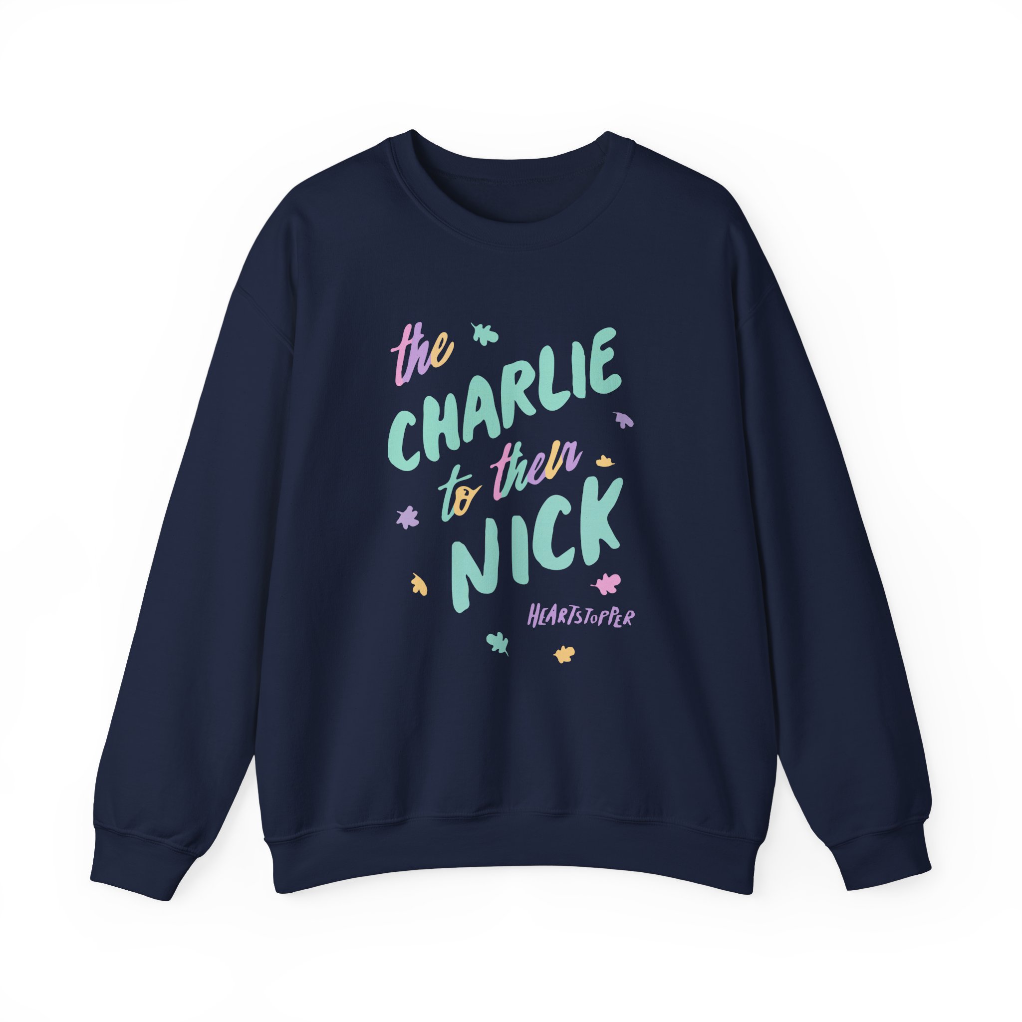 Heartstopper Charlie to Nick Pride Unisex Heavy Blendâ„¢ Crewneck Sweatshirt