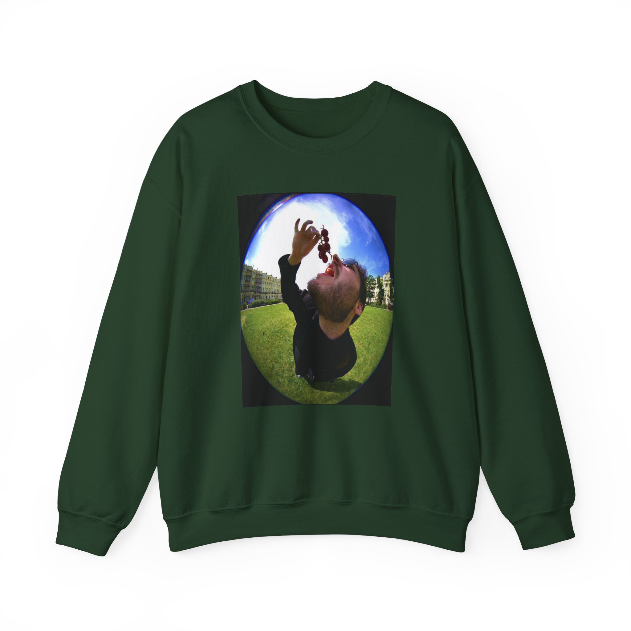 Grapes by James Marriott Unisex Heavy Blendâ„¢ Crewneck Sweatshirt