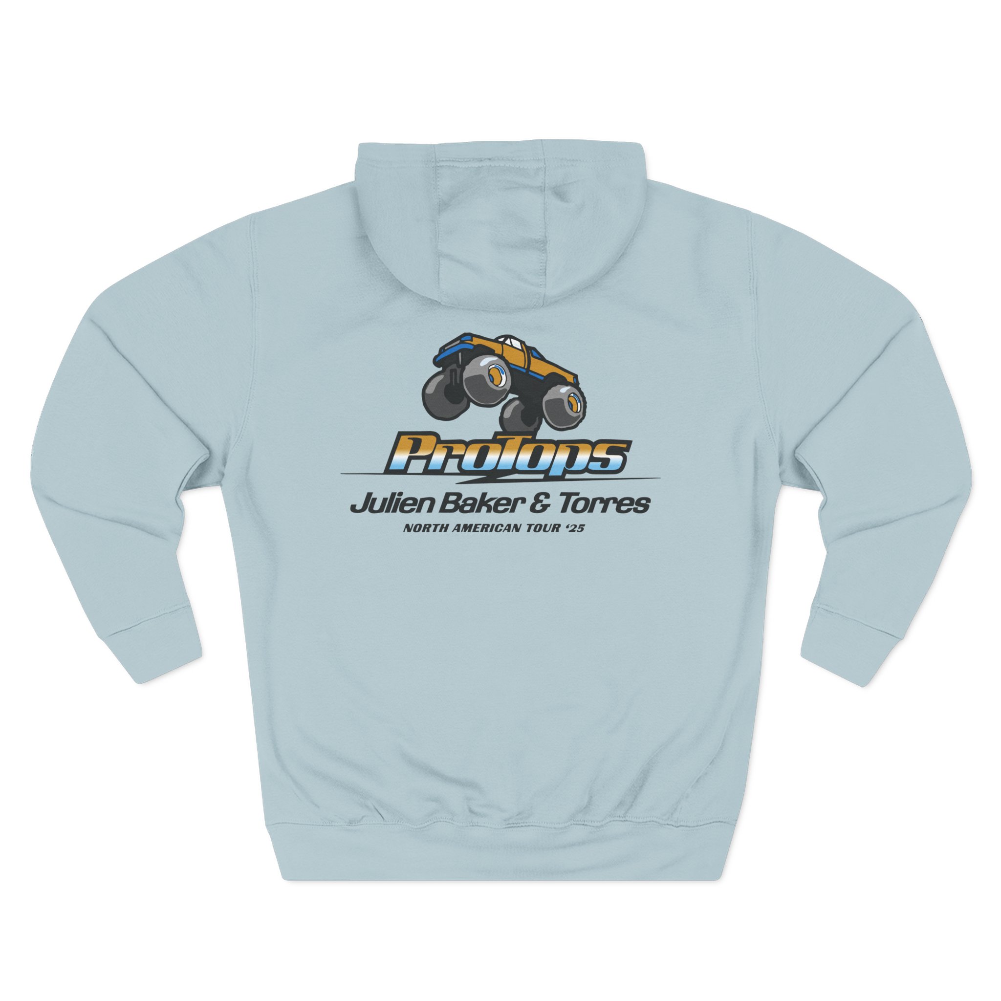 Julien Baker Protops Monster Truck Three-Panel Fleece Hoodie