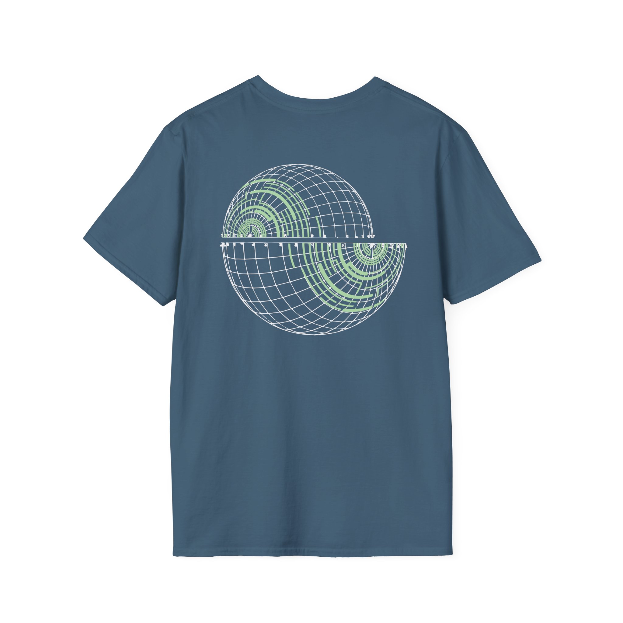 Pendulum Globe Glow in the Dark Logo Unisex Softstyle T-Shirt
