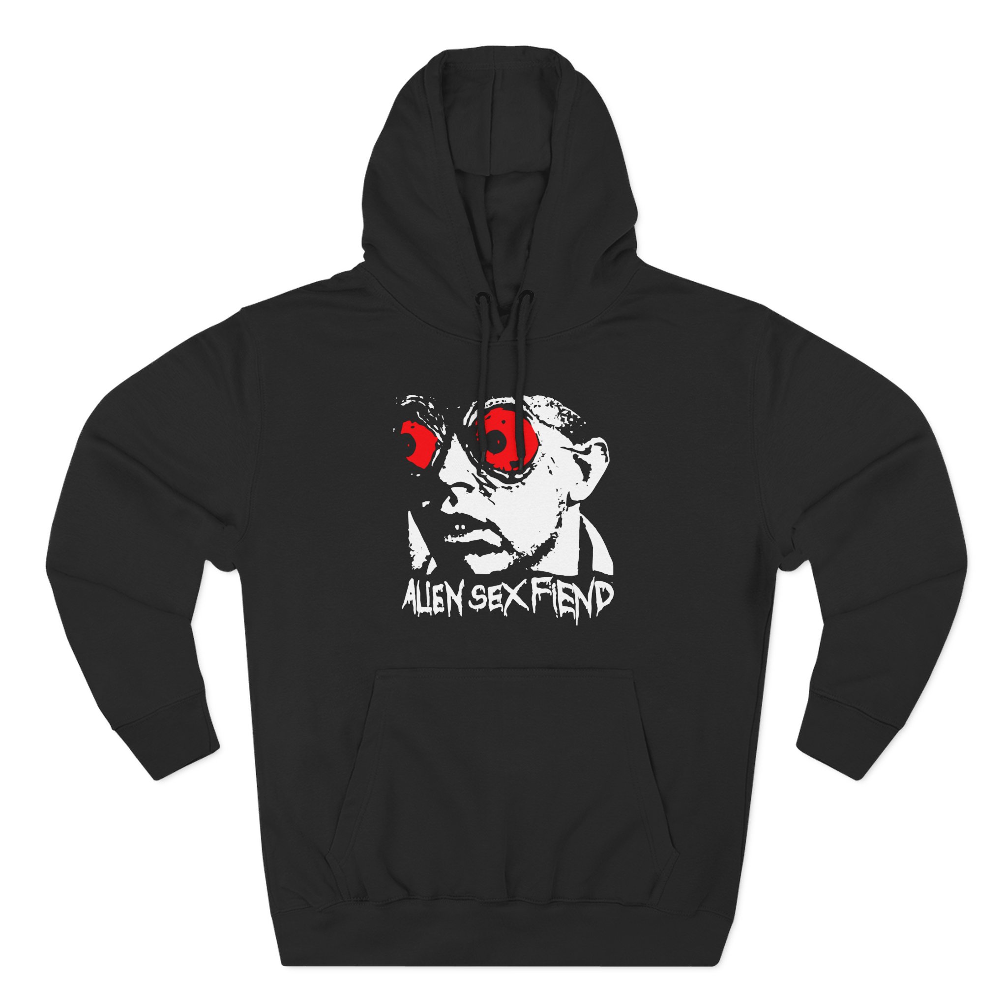 Alien Sex Fiend Acid Bath Three-Panel Fleece Hoodie
