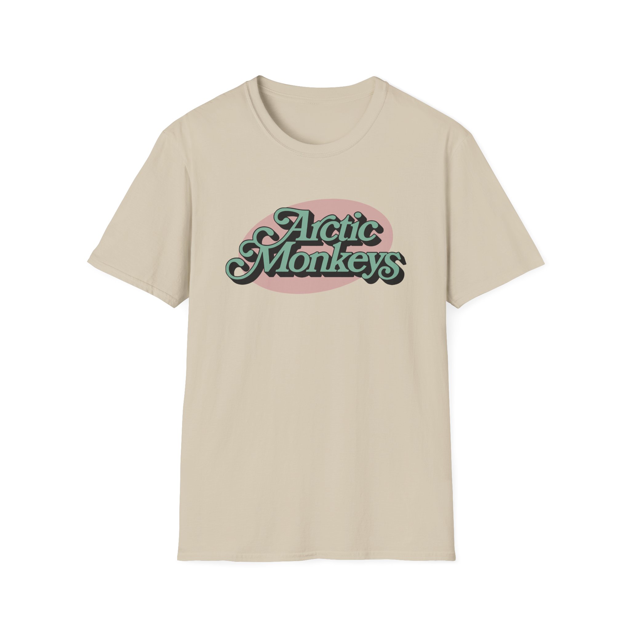 Arctic Monkeys Ornate Logo Unisex Softstyle T-Shirt