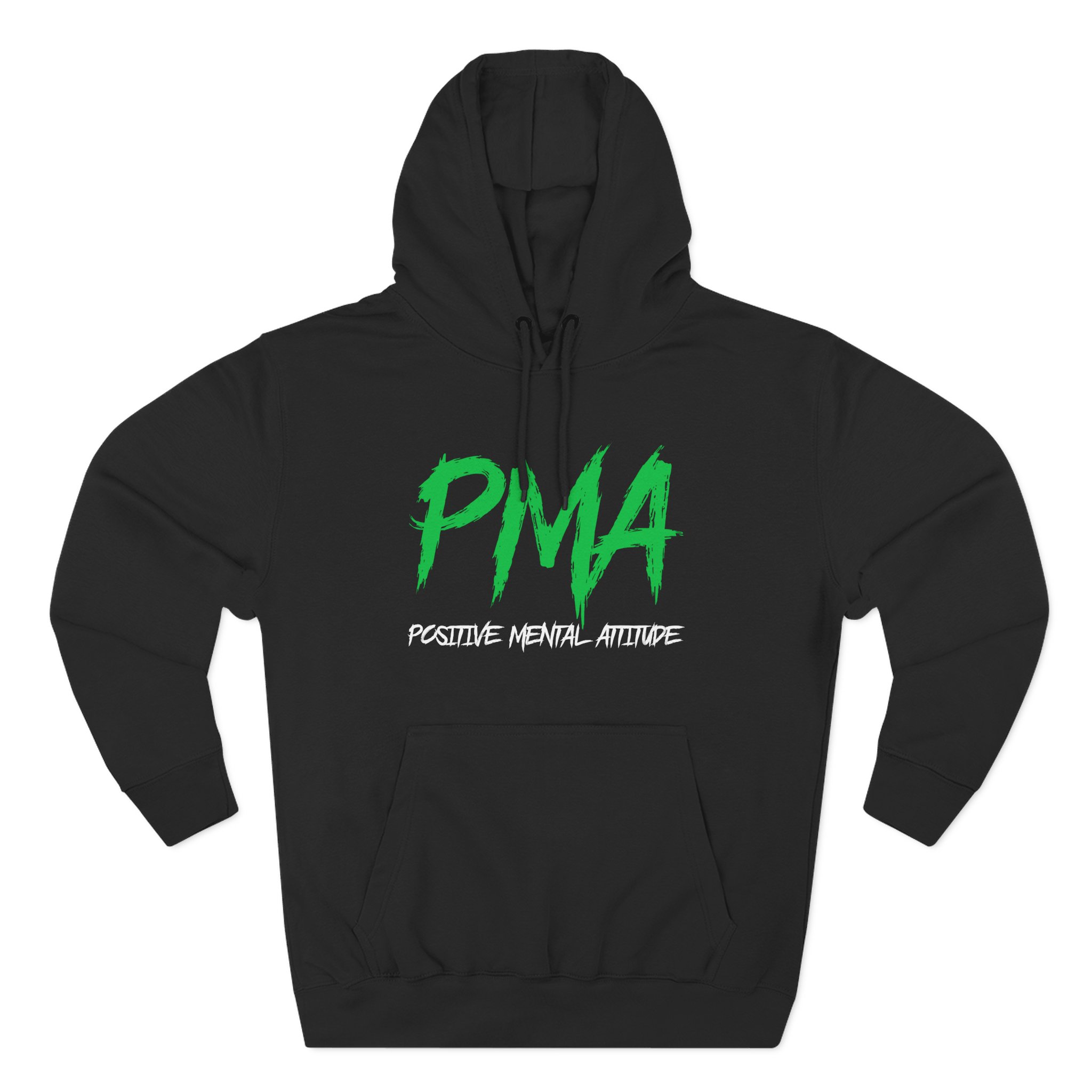 Pma Positive Mental Attitude Three-Panel Fleece Hoodie
