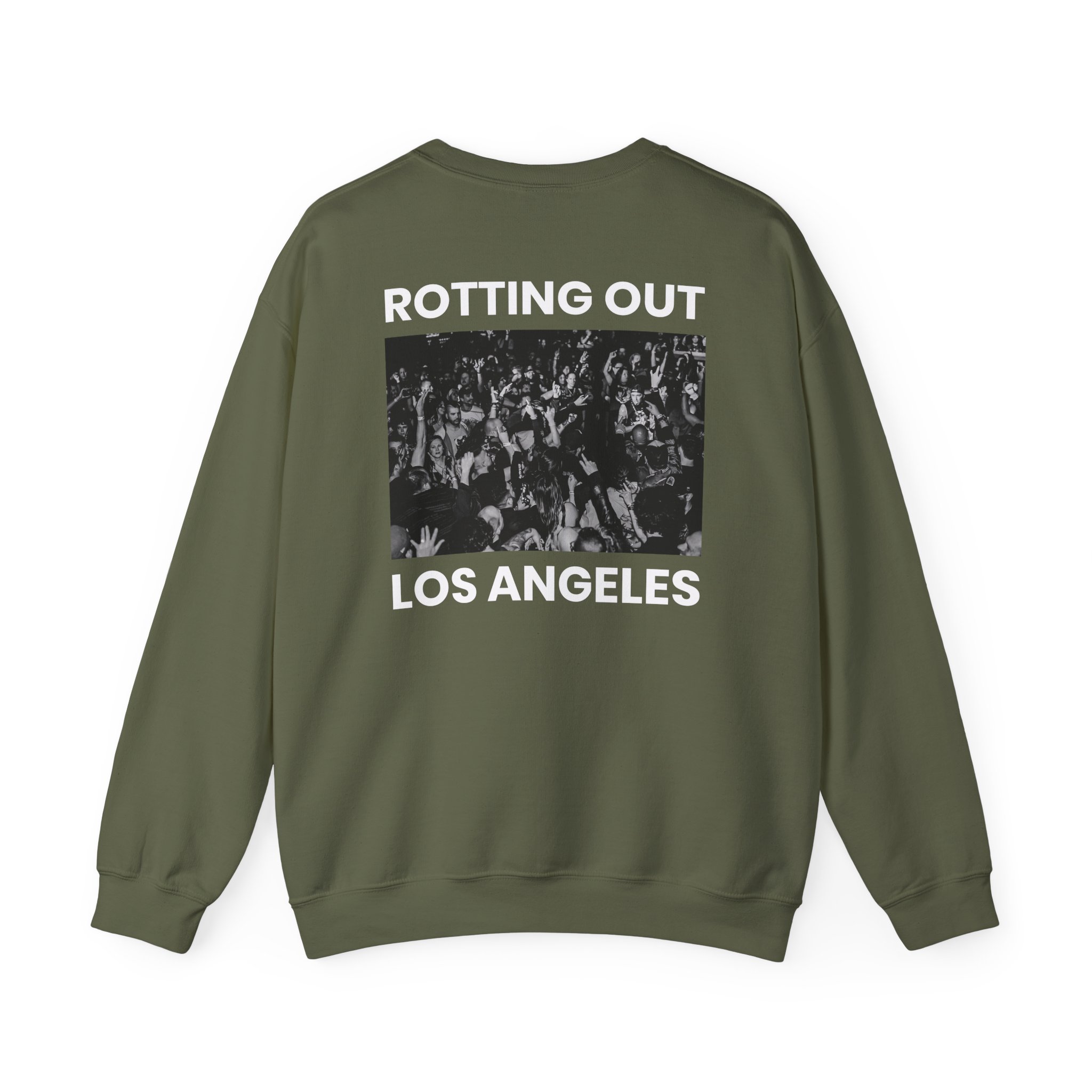 Rotting Out Los Angeles Unisex Heavy Blend Crewneck Sweatshirt