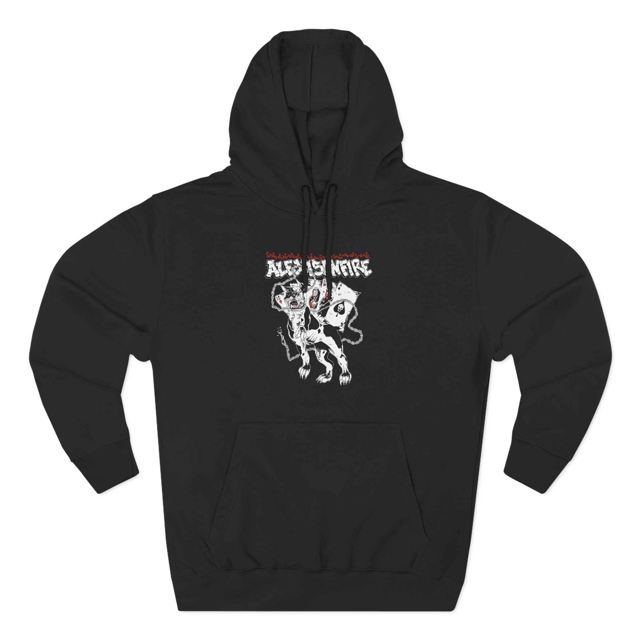 Alexisonfire Dog Chain Three-Panel Fleece Hoodie