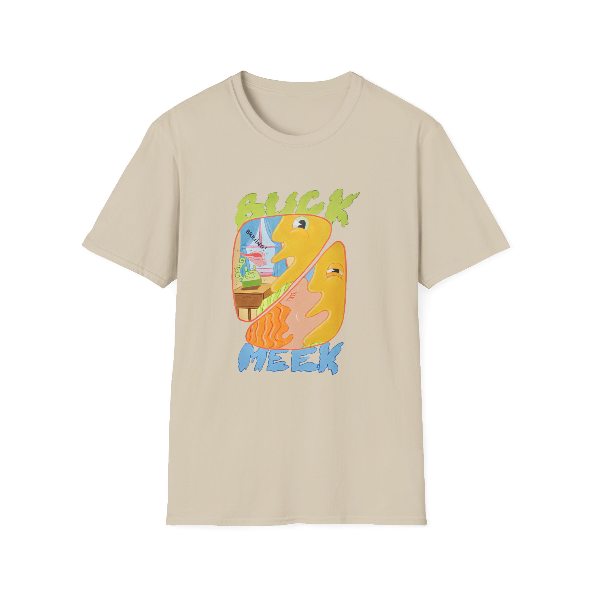 Adrianne Lenker Buck Meek Ringing Shell Unisex Softstyle T-shirt