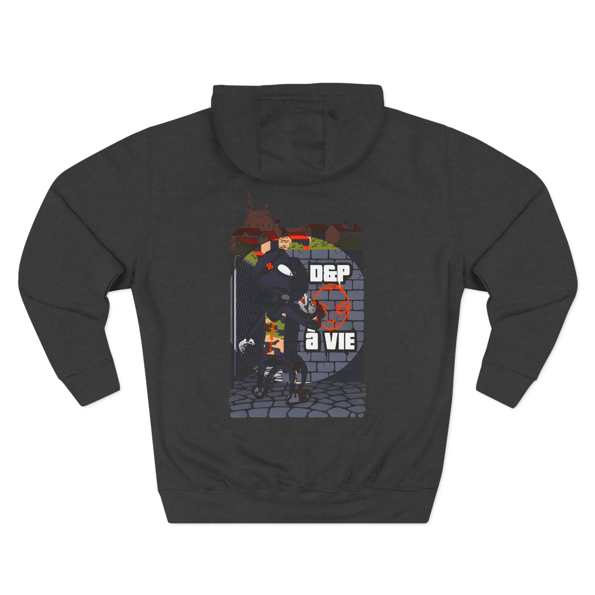 Jul D&p for Life Three-Panel Fleece Hoodie