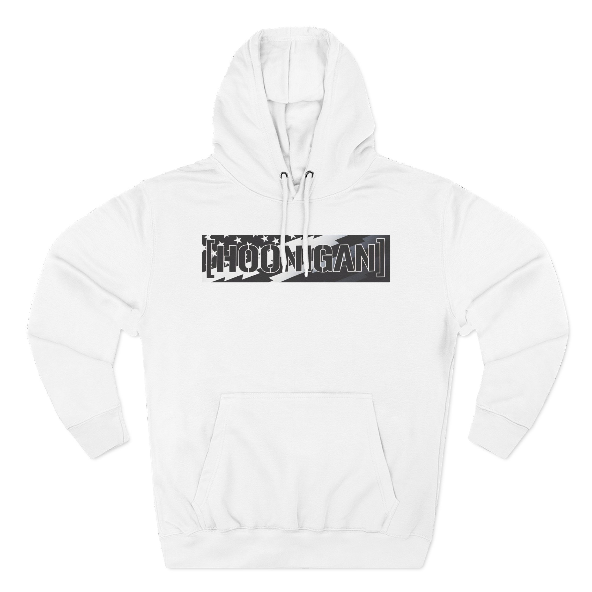 Ken Block Hoonigan Stars & Stripes Censor Bar Three-Panel Fleece Hoodie